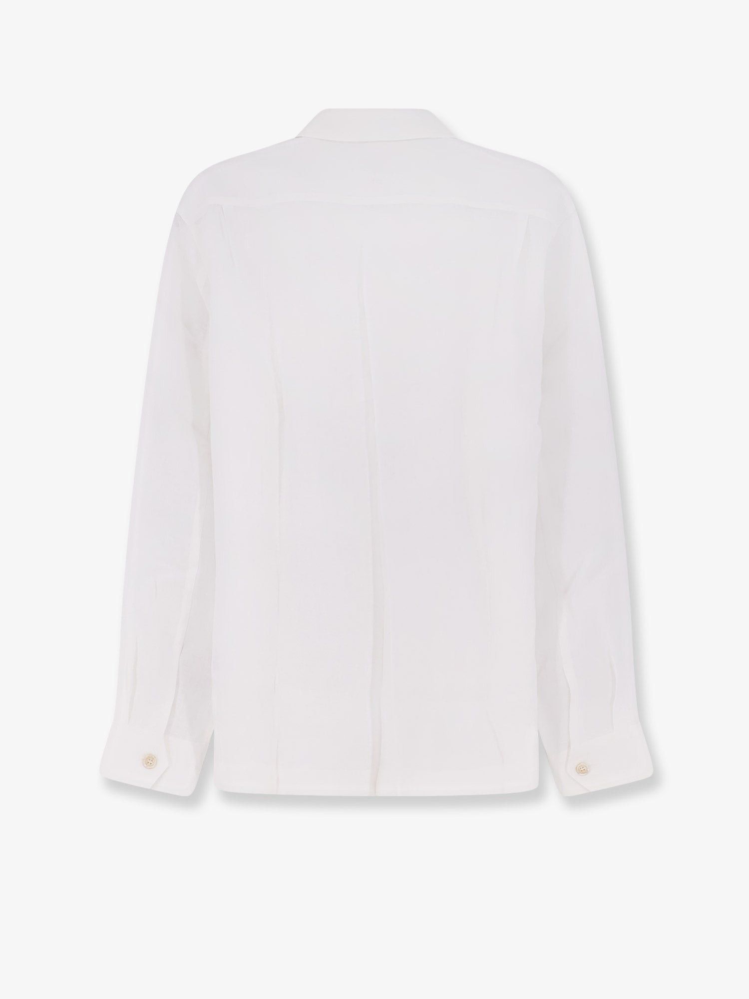 Brunello Cucinelli Easy Fit Linen Shirt Size US L / EU 52-54 / 3 - 2 Thumbnail