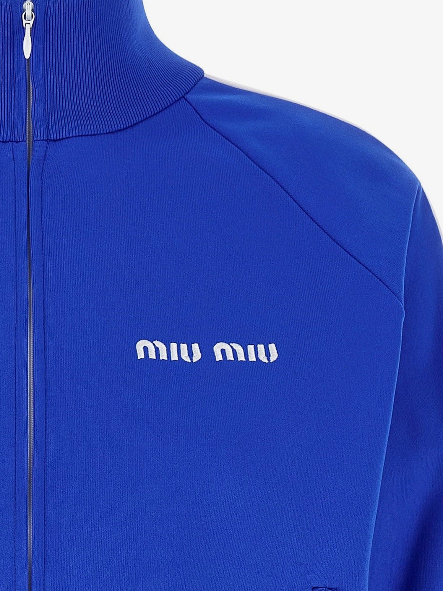 Miu Miu Recycled Material Sweatshirt Size M / US 6-8 / IT 42-44 - 3 Thumbnail