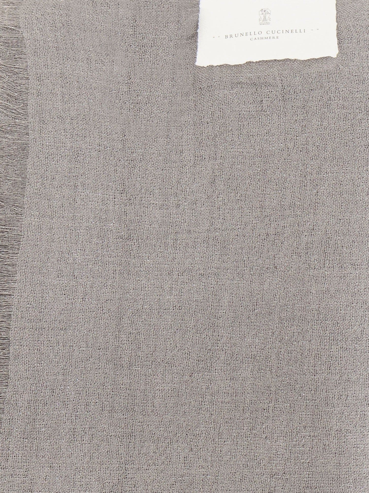 Brunello Cucinelli Sparkling Cashmere And Silk Scarf Size ONE SIZE - 3 Thumbnail