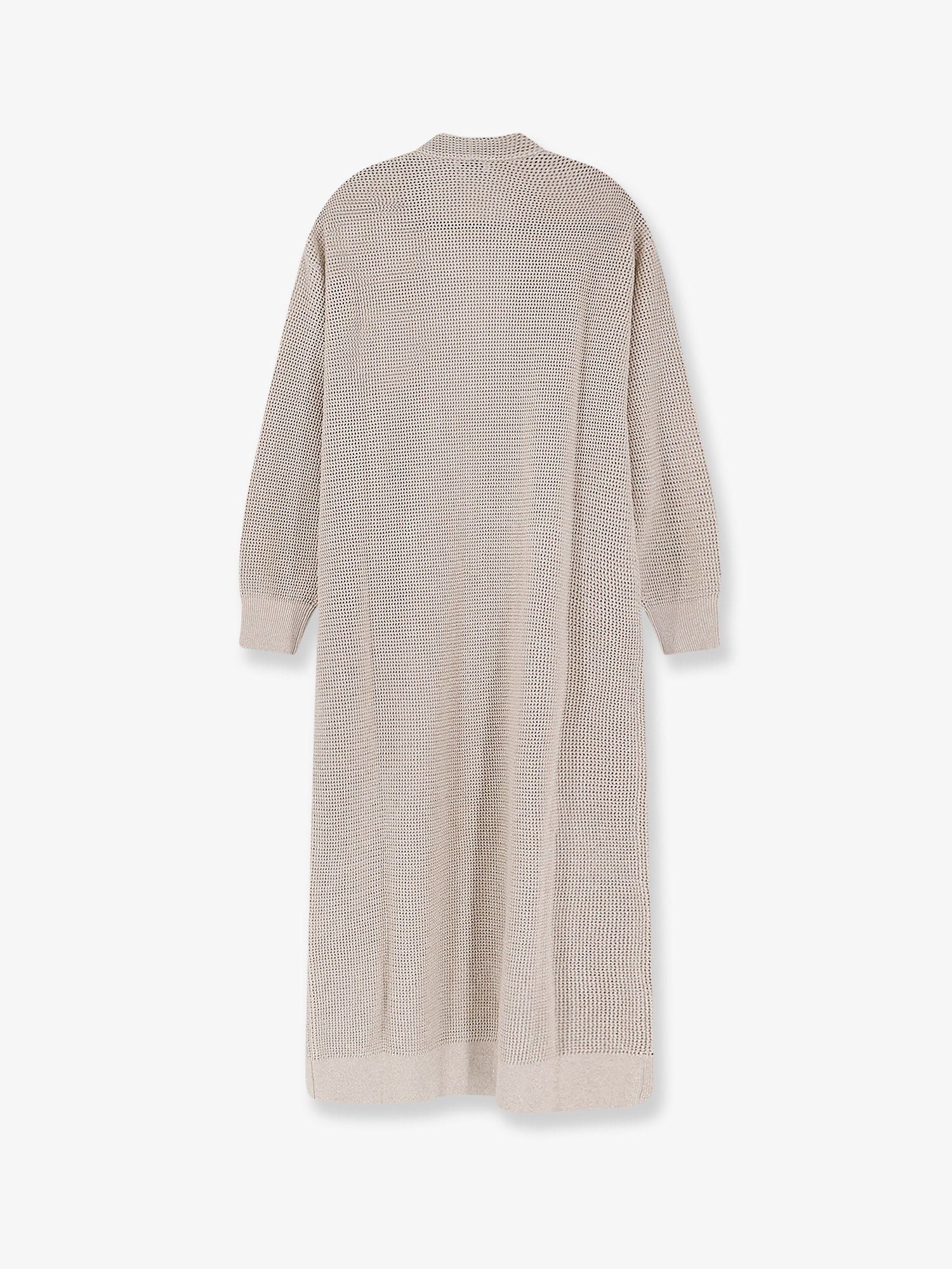 Brunello Cucinelli Cotton And Viscose Long Cardigan Size L / US 10 / IT 46 - 2 Thumbnail
