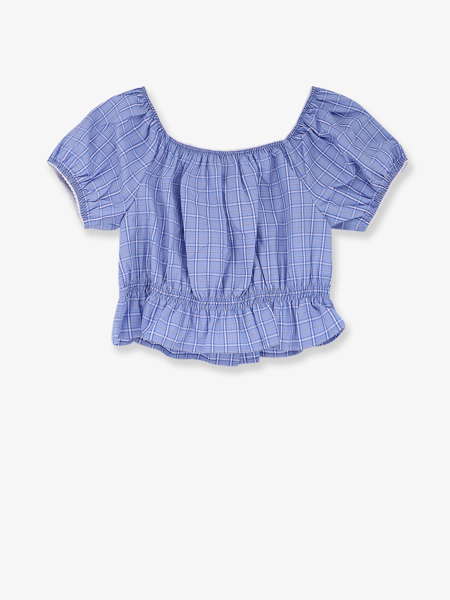 Miu Miu Striped Cotton Top Size S / US 4 / IT 40 - 2 Thumbnail