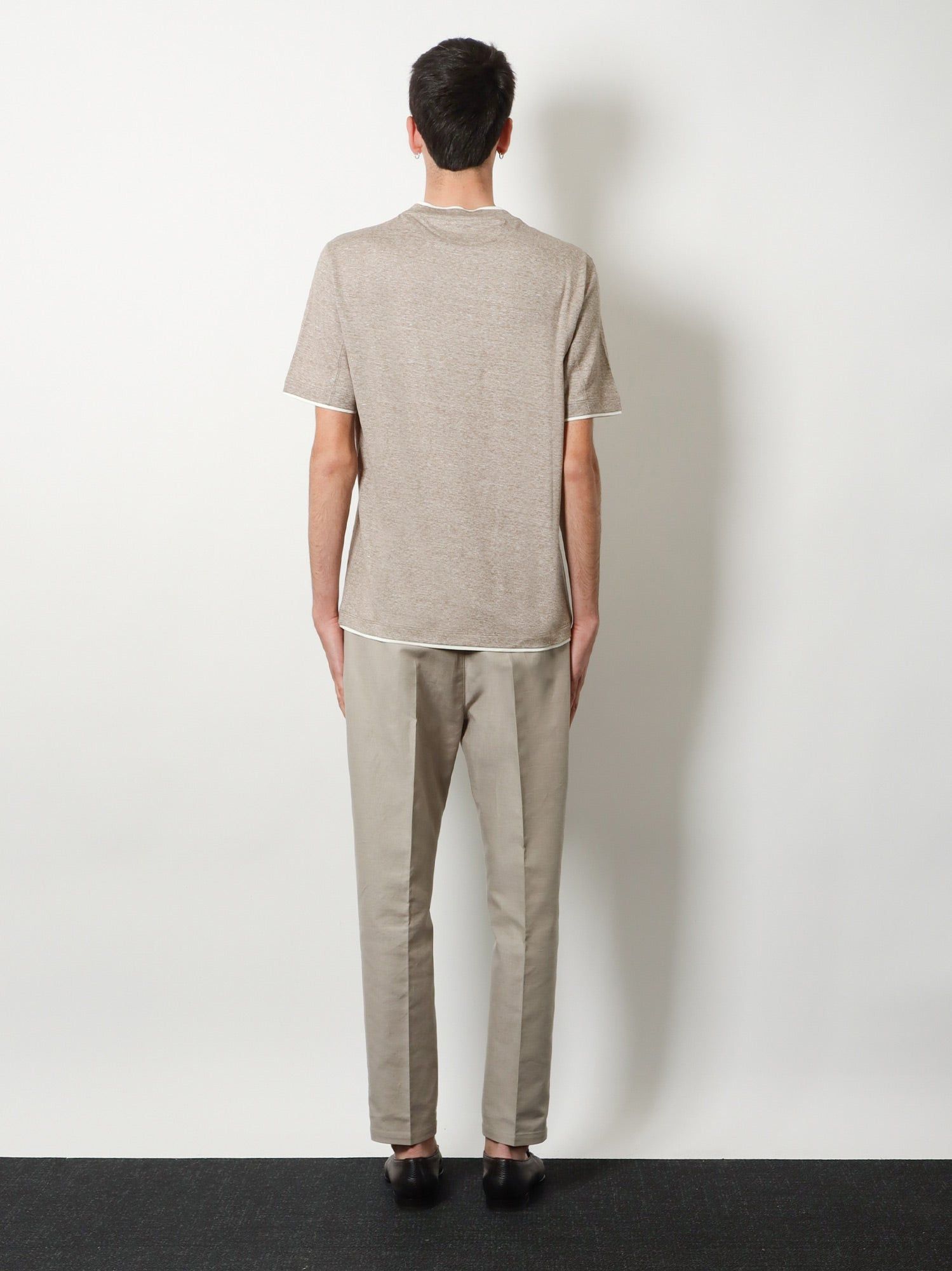 Brunello Cucinelli Linen And Cotton T-Shirt Size US XL / EU 56 / 4 - 5 Thumbnail