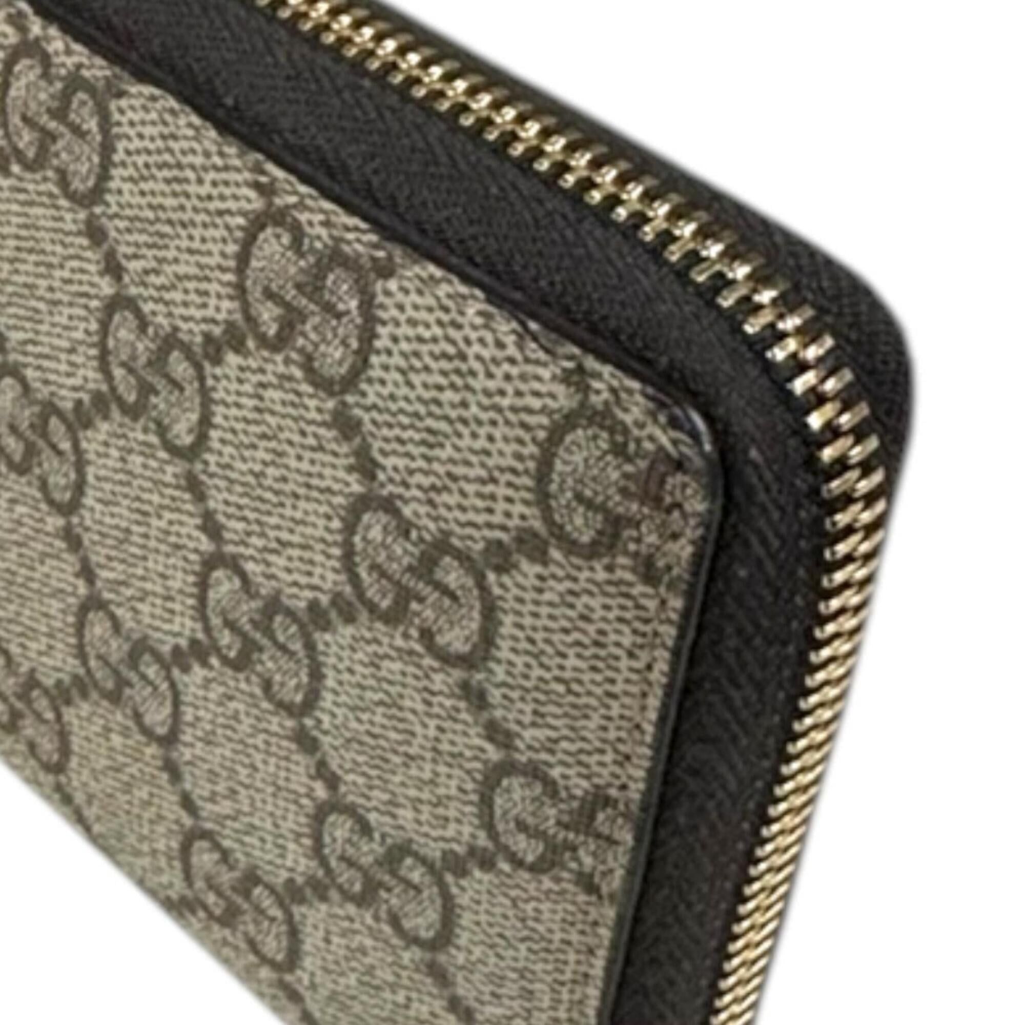 Gucci Gucci Interlocking G Long Wallet, GG Supreme Canvas 307982, Women's GUCCI Size ONE SIZE - 11 Thumbnail
