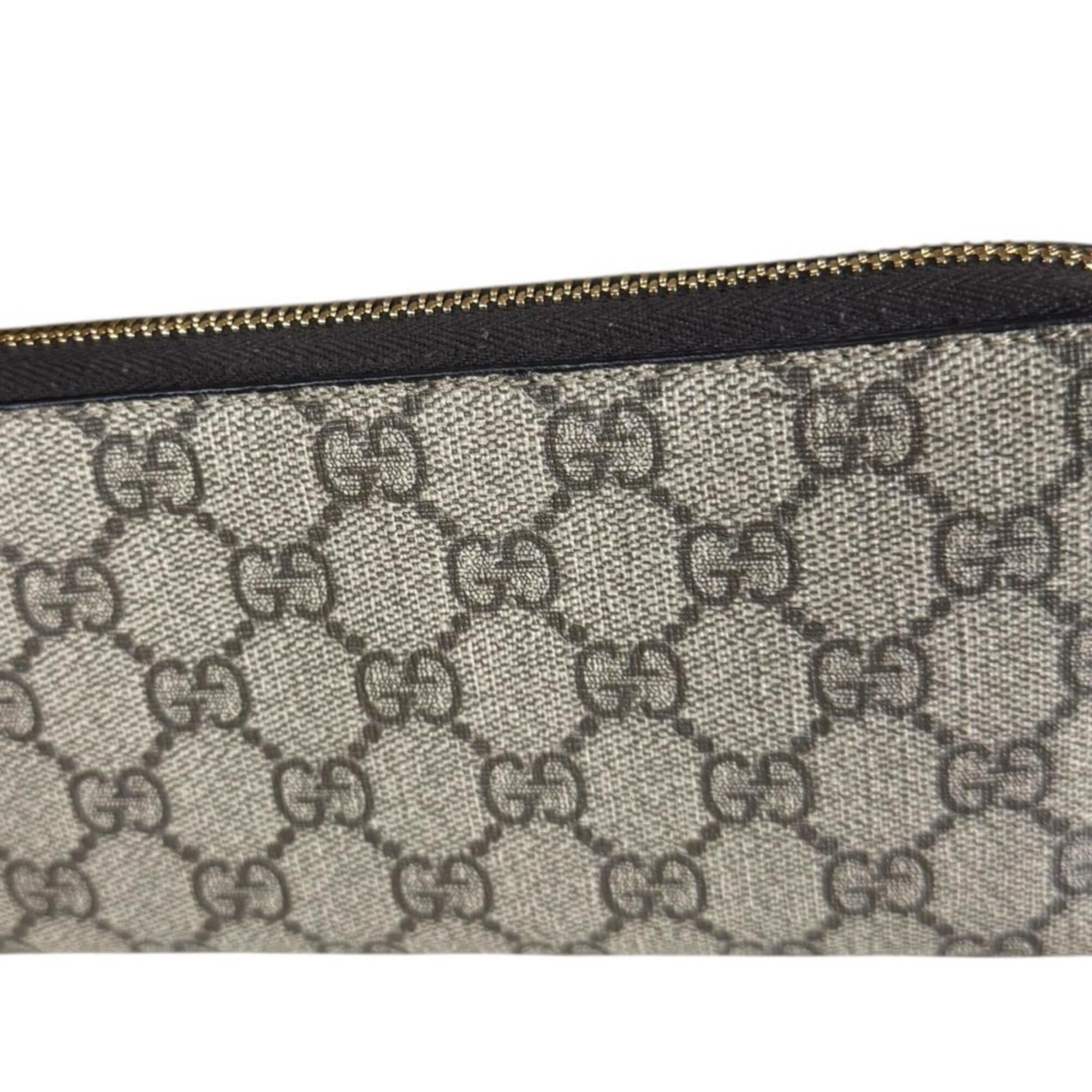 Gucci Gucci Interlocking G Long Wallet, GG Supreme Canvas 307982, Women's GUCCI Size ONE SIZE - 10 Thumbnail