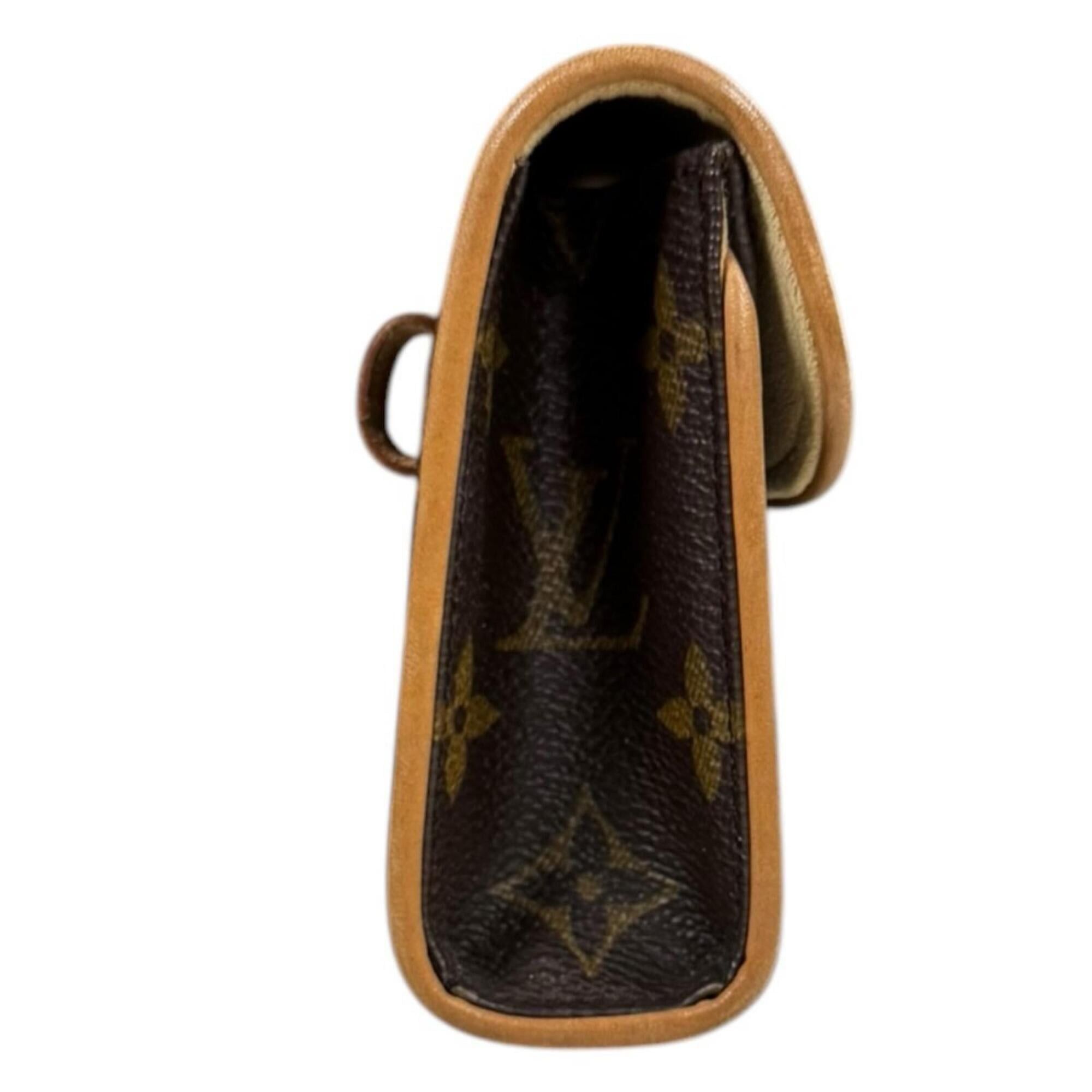 Louis Vuitton Louis Vuitton Pochette Florentine Monogram Waist Bag, Canvas M51855 Brown, Women's LOUIS VUITTON Size ONE SIZE - 4 Thumbnail