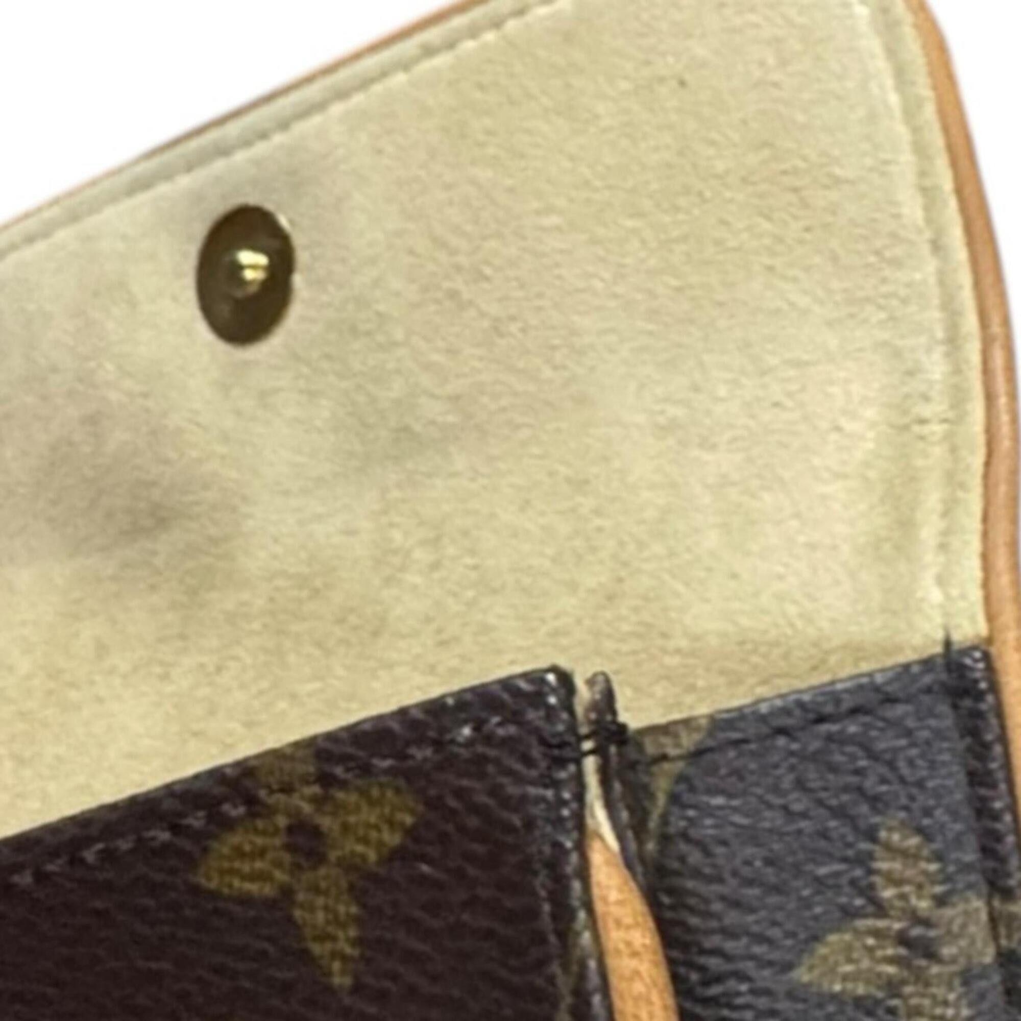 Louis Vuitton Louis Vuitton Pochette Florentine Monogram Waist Bag, Canvas M51855 Brown, Women's LOUIS VUITTON Size ONE SIZE - 11 Thumbnail