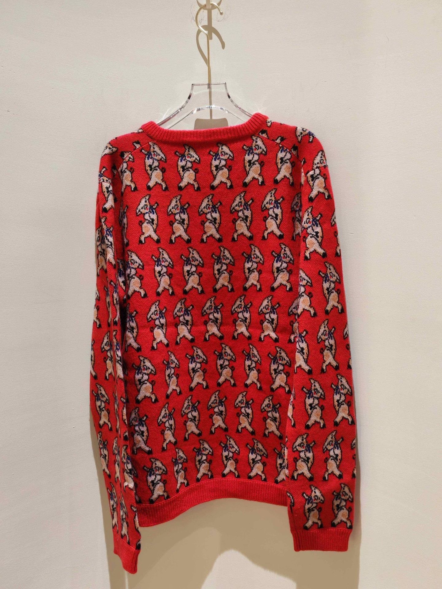 Gucci Gucci Red Pig New Year Limited Cardigan Size M / US 6-8 / IT 42-44 - 2 Thumbnail