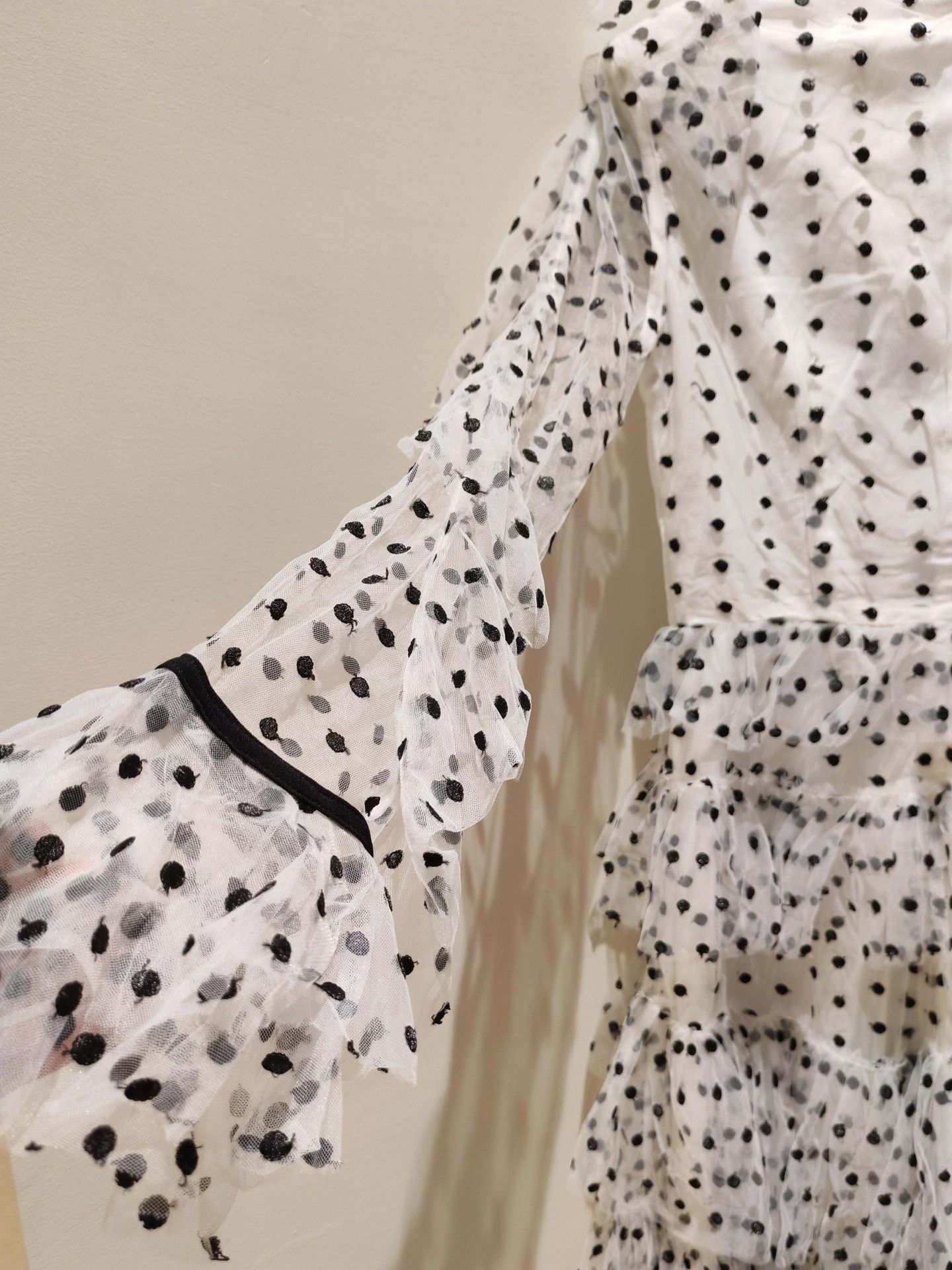 Other Rumia Polka Dot Mesh Layered Dress Size M / US 6-8 / IT 42-44 - 3 Thumbnail