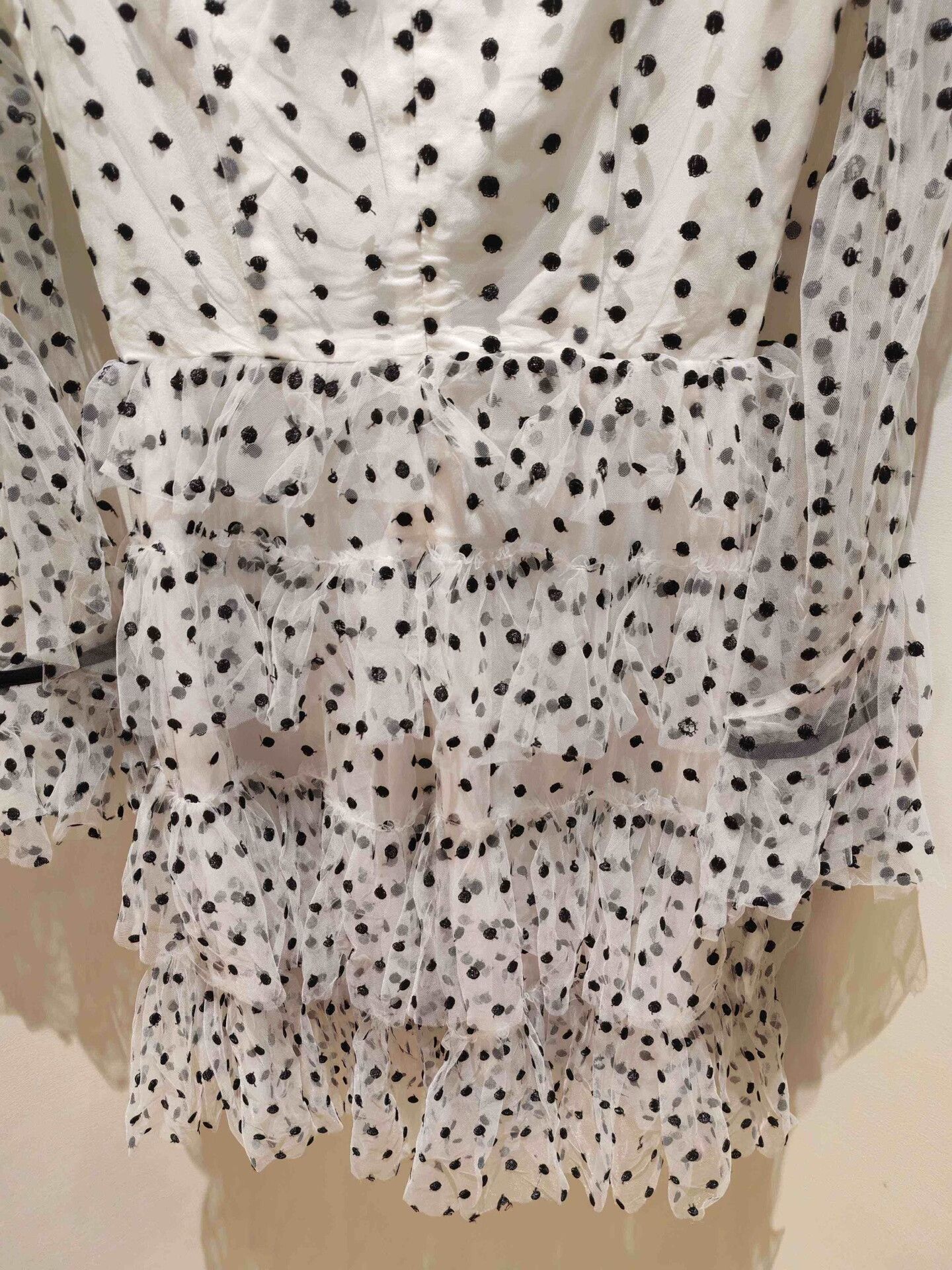 Other Rumia Polka Dot Mesh Layered Dress Size M / US 6-8 / IT 42-44 - 4 Thumbnail