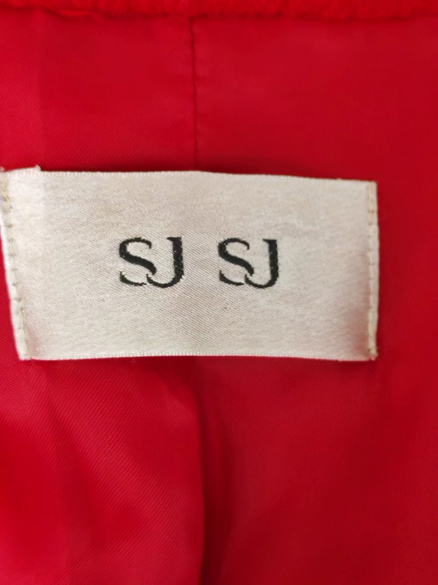 Other SJ Red Woolen Coat Size M / US 6-8 / IT 42-44 - 3 Thumbnail