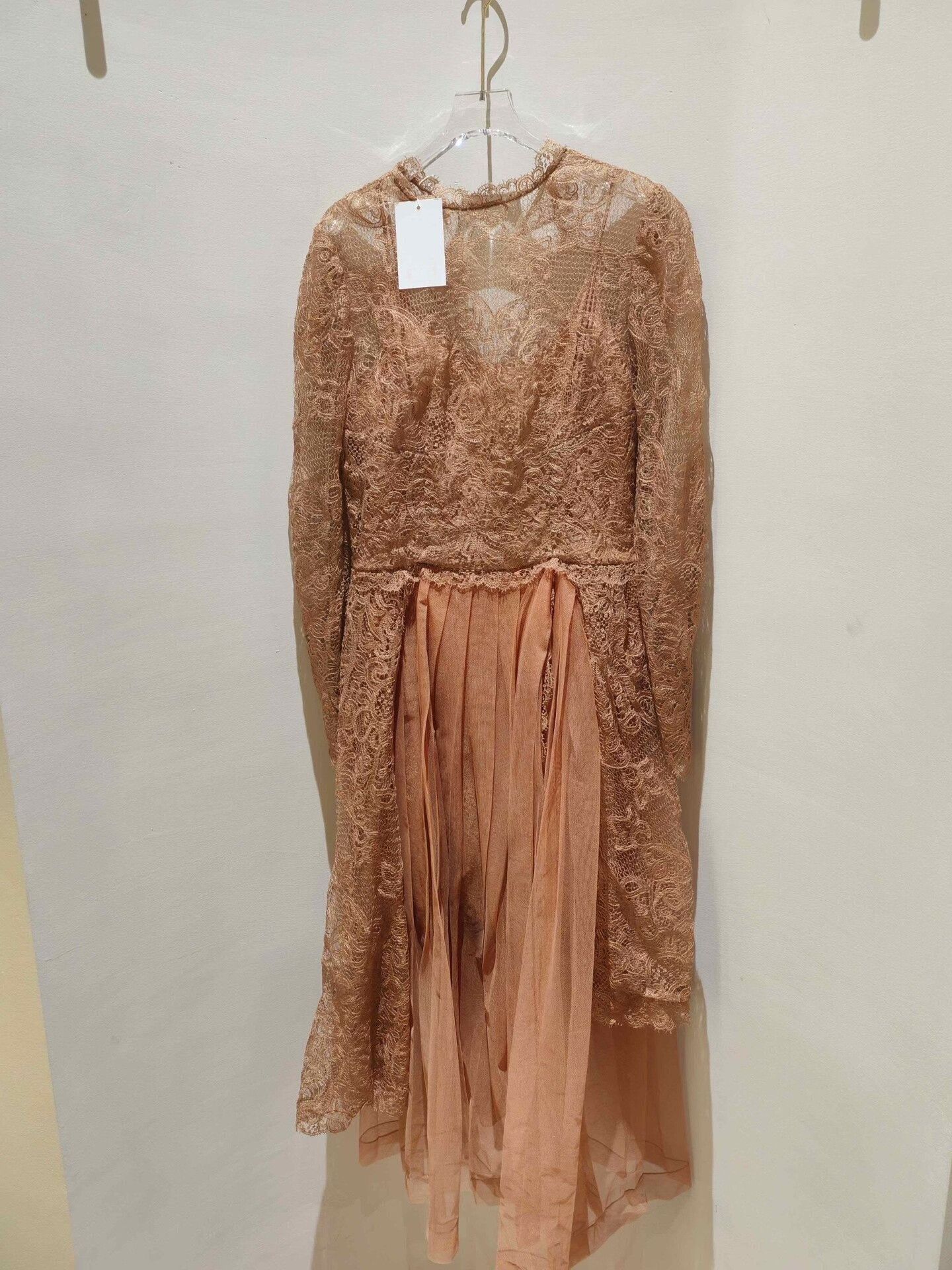 Ermanno Scervino Ermanno Scervino Women's Lace Midi Dress Size M / US 6-8 / IT 42-44 - 5 Thumbnail