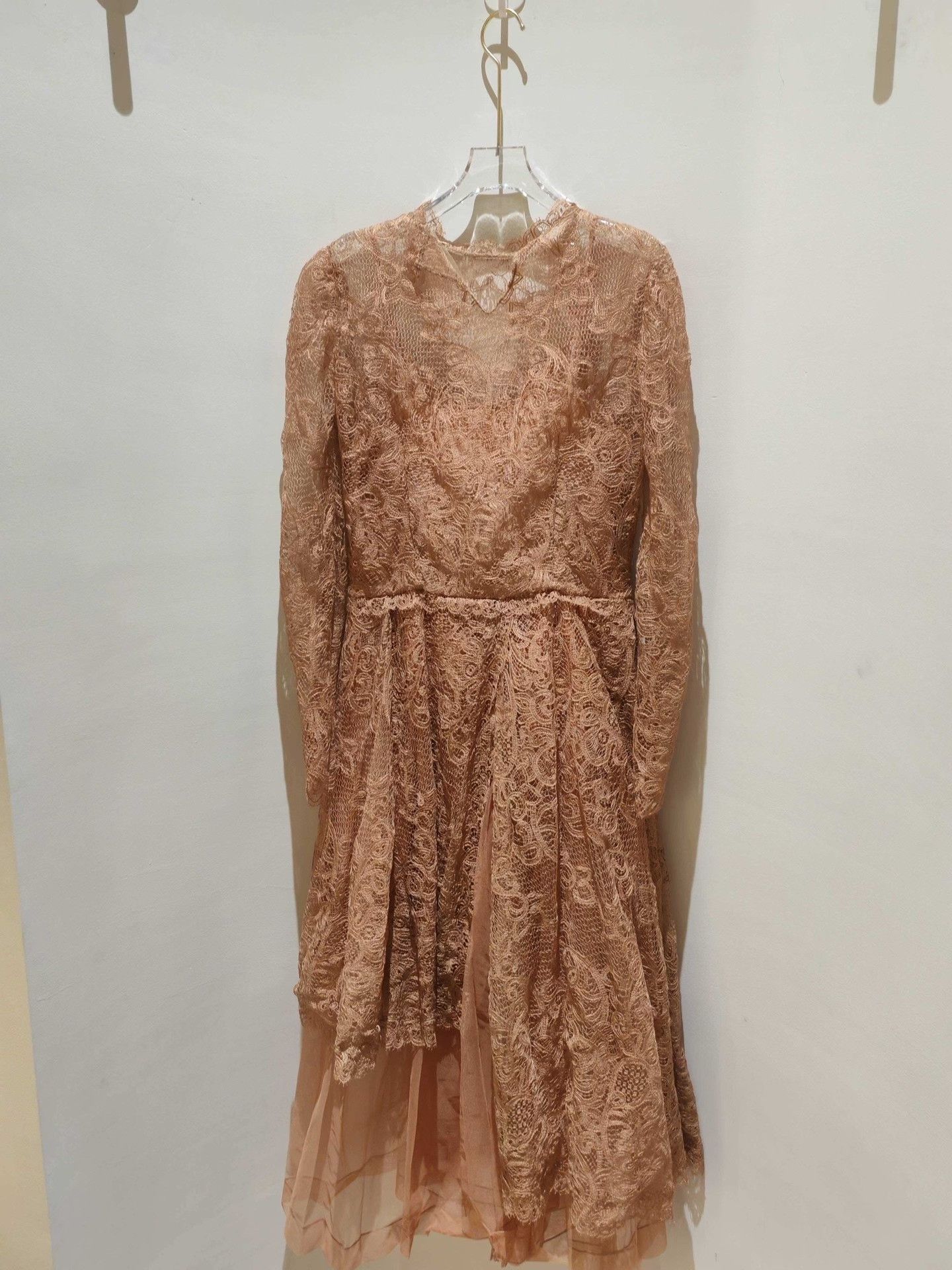 Ermanno Scervino Ermanno Scervino Women's Lace Midi Dress Size M / US 6-8 / IT 42-44 - 4 Thumbnail