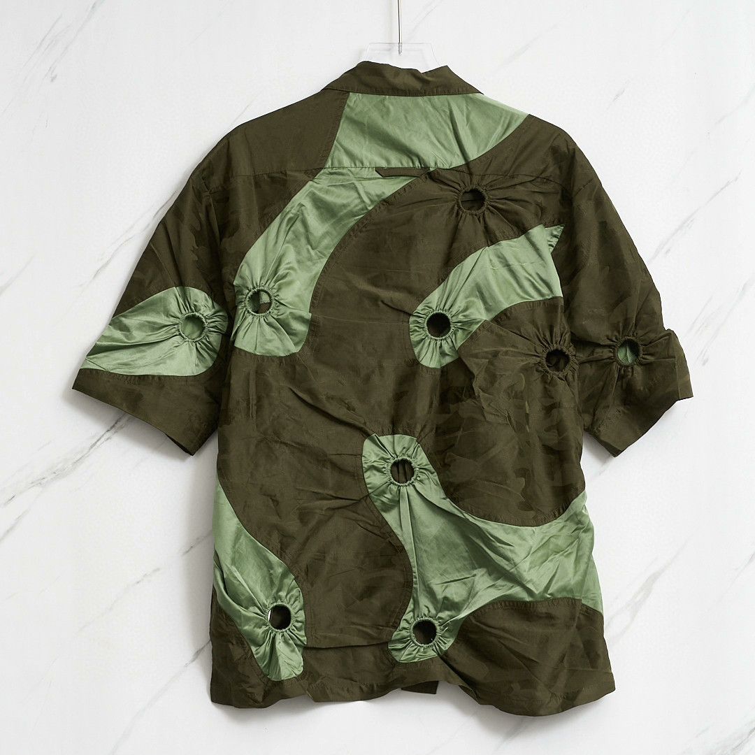 Other Pronounce Men's Spliced Short Sleeve Shirt Size US M / EU 48-50 / 2 - 3 Thumbnail
