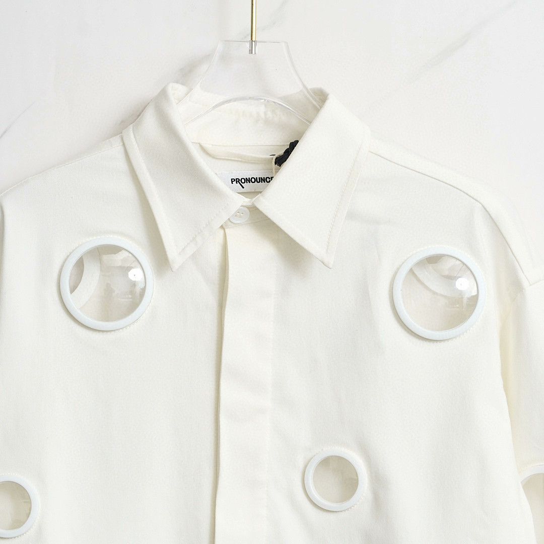 Other Pronounce Men's Classic Circle Shirt Size US M / EU 48-50 / 2 - 2 Thumbnail