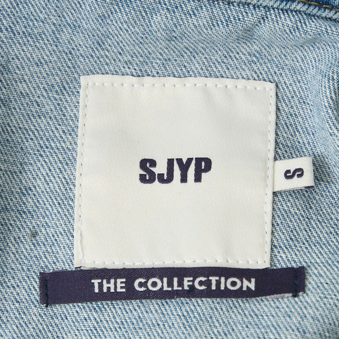 Other SJYP Embroidered Washed Denim Jacket Size S / US 4 / IT 40 - 7 Thumbnail