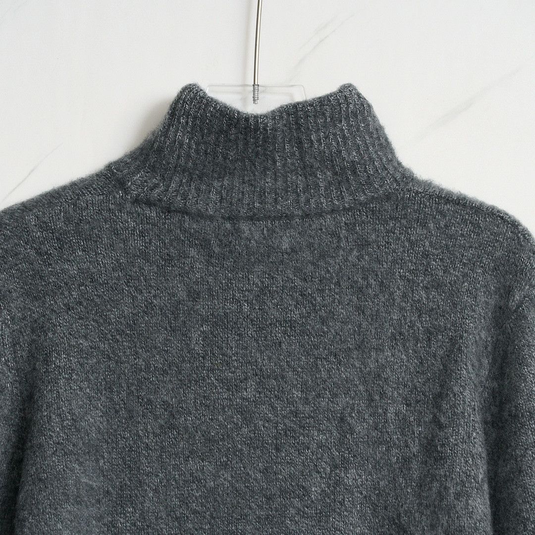 Other Cornerstone Men's High Neck Solid Knit Sweater Size US M / EU 48-50 / 2 - 5 Thumbnail