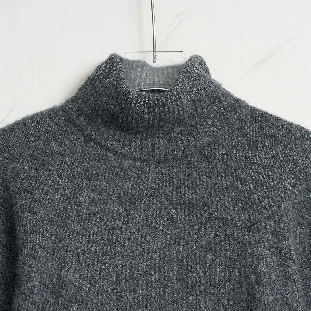 Other Cornerstone Men's High Neck Solid Knit Sweater Size US M / EU 48-50 / 2 - 2 Thumbnail