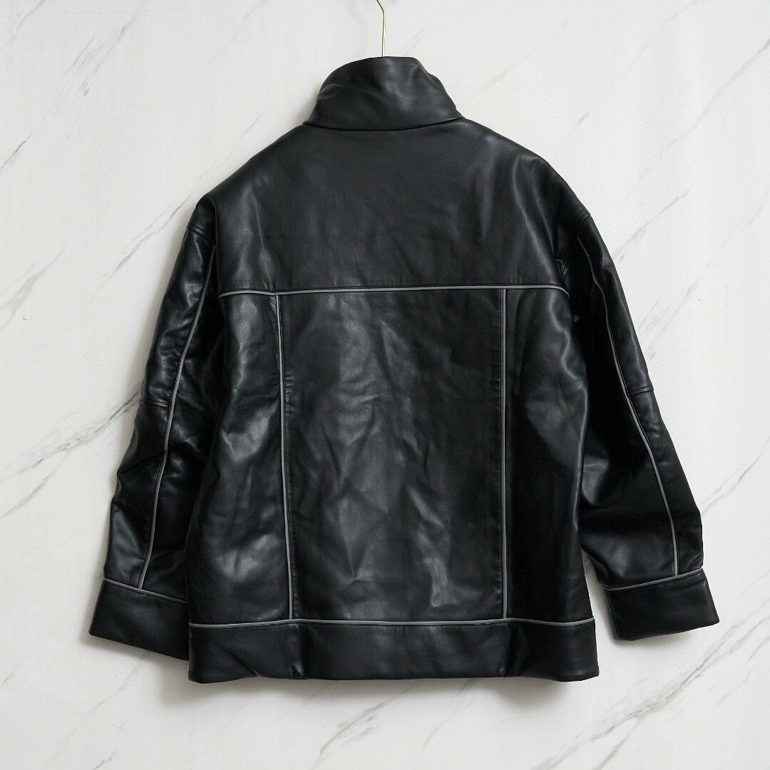 Other CalvinLuo Unisex Quilted Leather Jacket Size US M / EU 48-50 / 2 - 5 Thumbnail