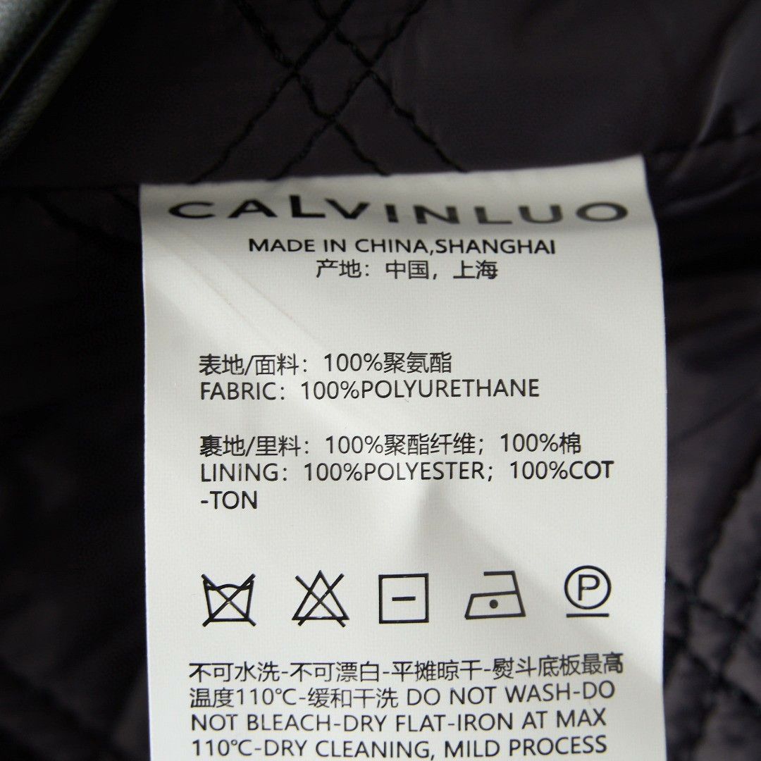 Other CalvinLuo Unisex Quilted Leather Jacket Size US M / EU 48-50 / 2 - 7 Thumbnail
