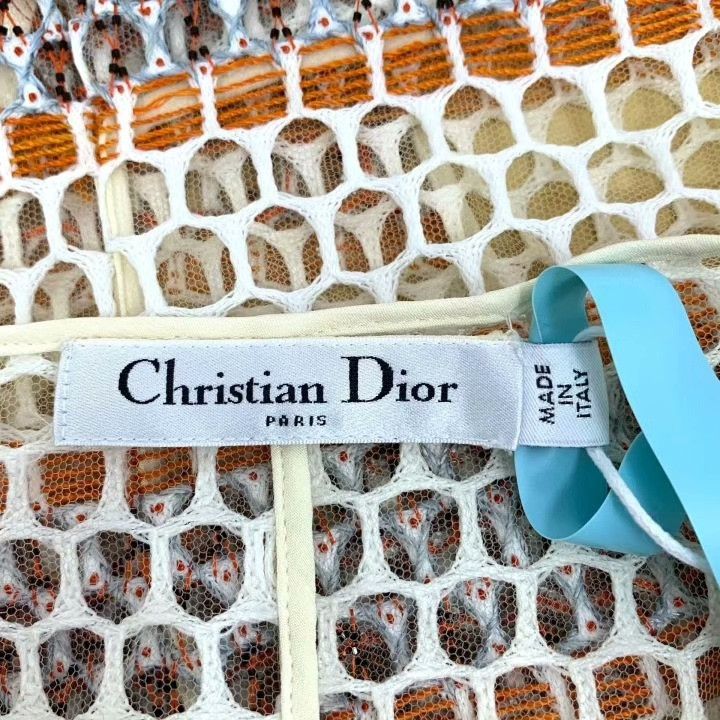 Dior Dior Colorblock Stripe Hollow Sleeveless Vest Size M / US 6-8 / IT 42-44 - 5 Thumbnail
