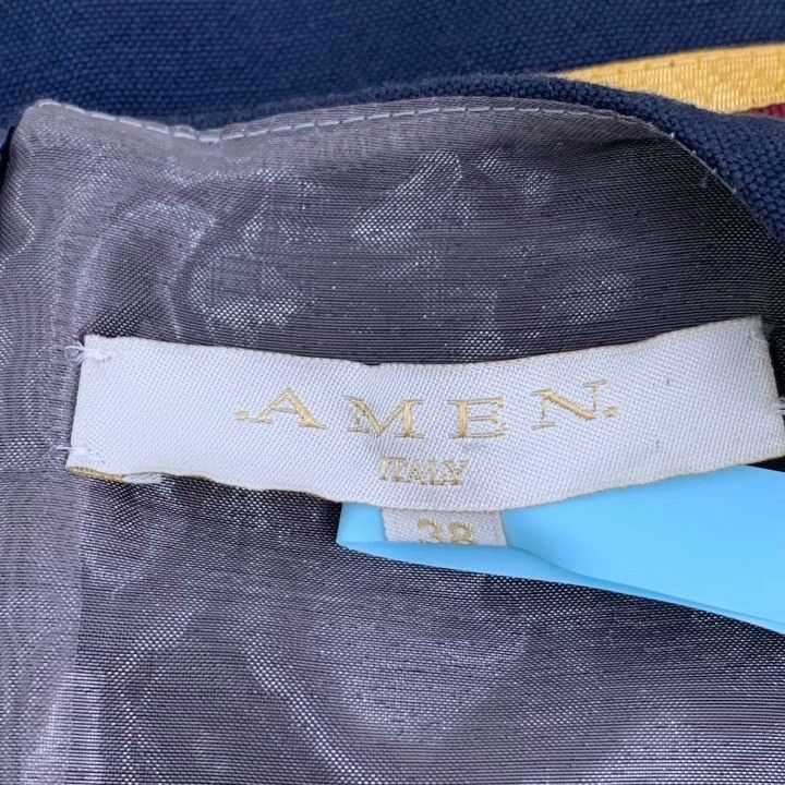 Other Amen Badge Beaded V-neck Sleeveless Dress Size S / US 4 / IT 40 - 5 Thumbnail