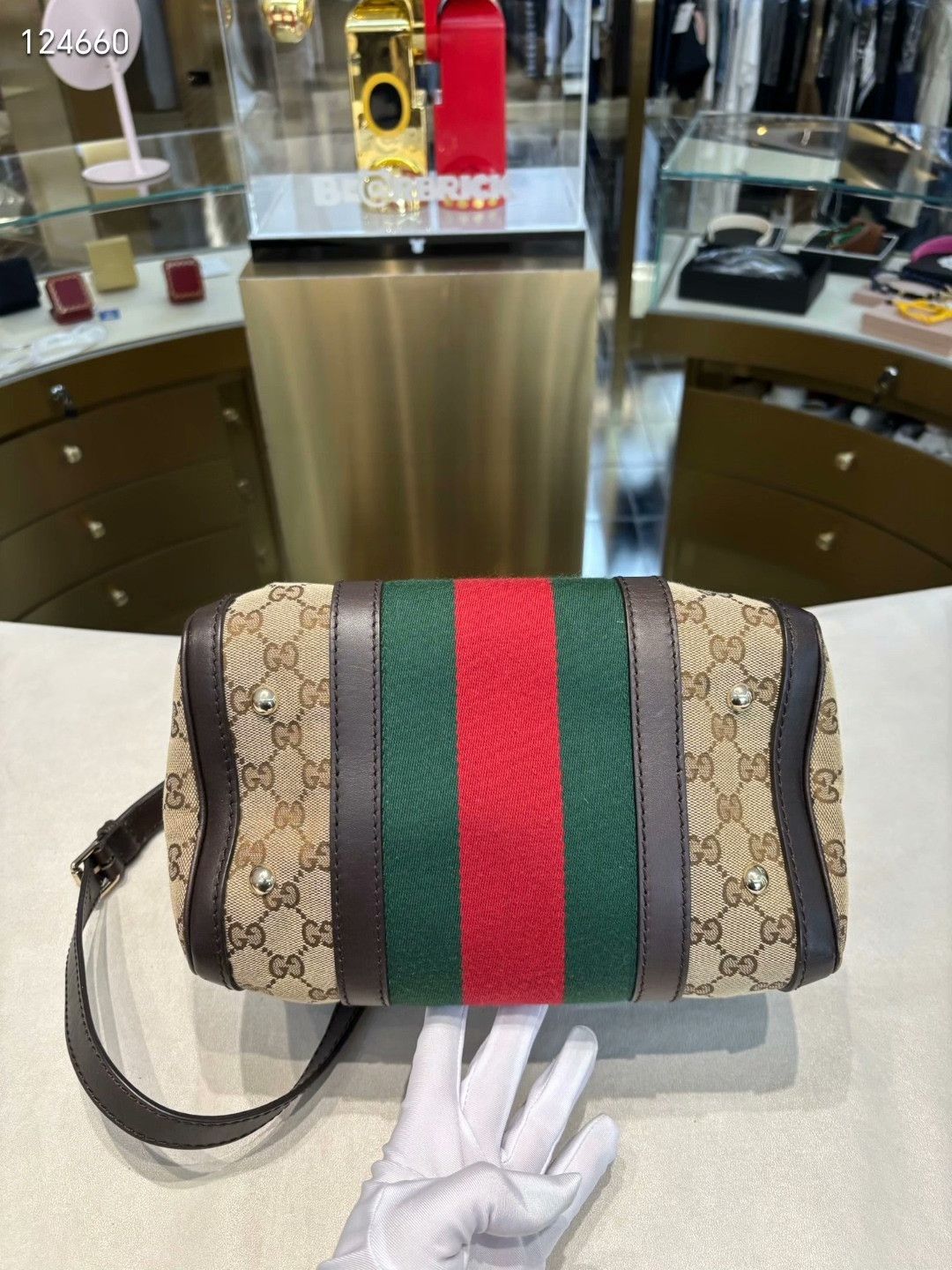 Gucci Gucci Classic GG Monogram Boston Bag Size ONE SIZE - 5 Thumbnail