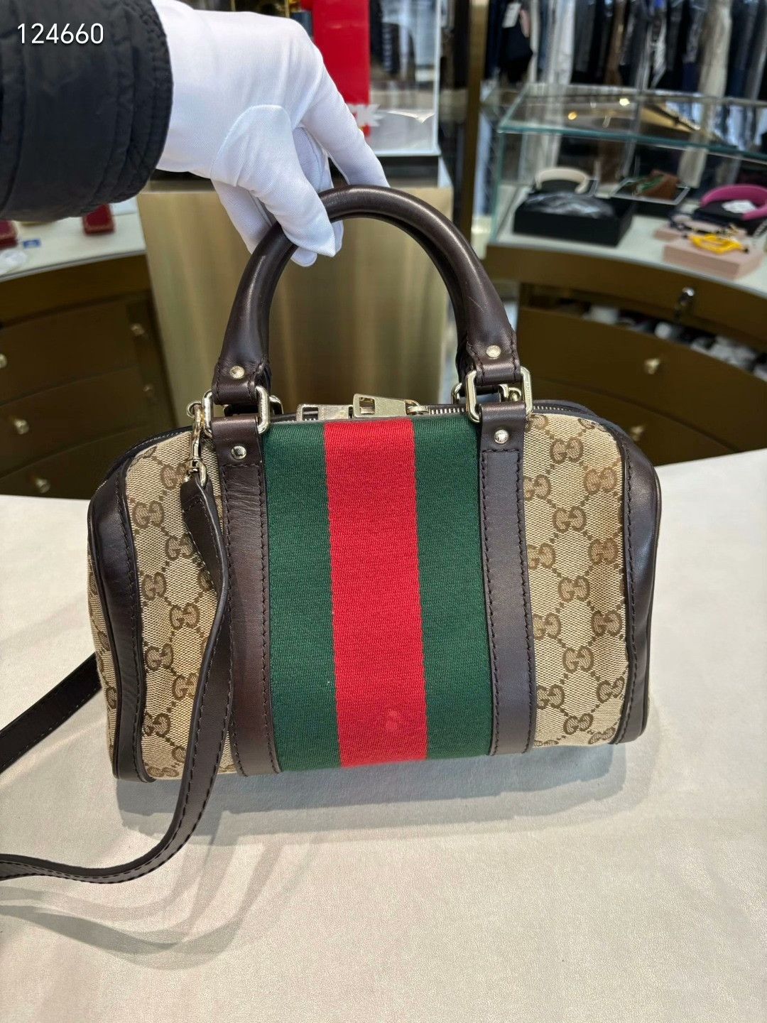 Gucci Gucci Classic GG Monogram Boston Bag Size ONE SIZE - 2 Thumbnail