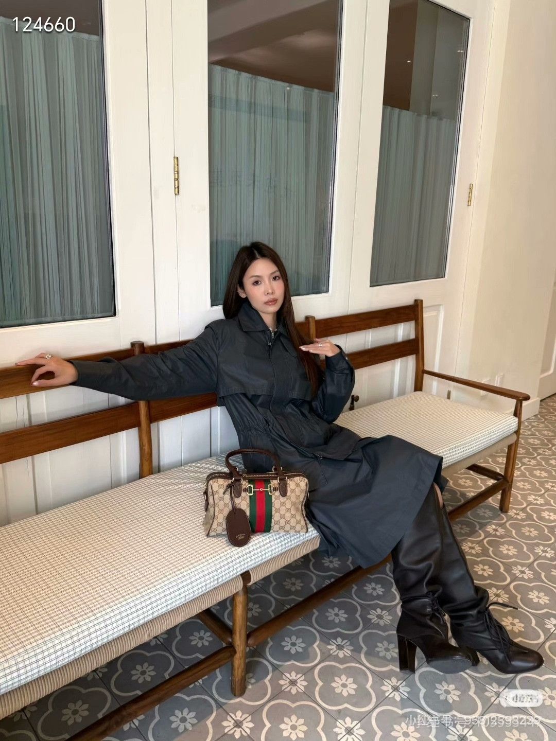 Gucci Gucci Classic GG Monogram Boston Bag Size ONE SIZE - 8 Thumbnail