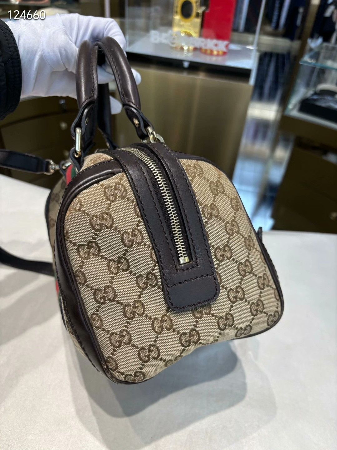 Gucci Gucci Classic GG Monogram Boston Bag Size ONE SIZE - 3 Thumbnail