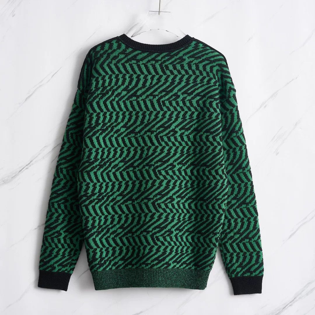 Stella McCartney Stella McCartney Women's Color-Blocked Jacquard Sweater Size M / US 6-8 / IT 42-44 - 4 Thumbnail