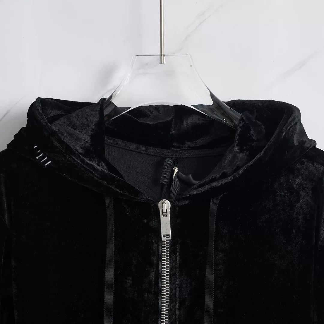 Unravel Project Authentic Unravel Project Women's Velvet Hoodie Size M / US 6-8 / IT 42-44 - 2 Thumbnail
