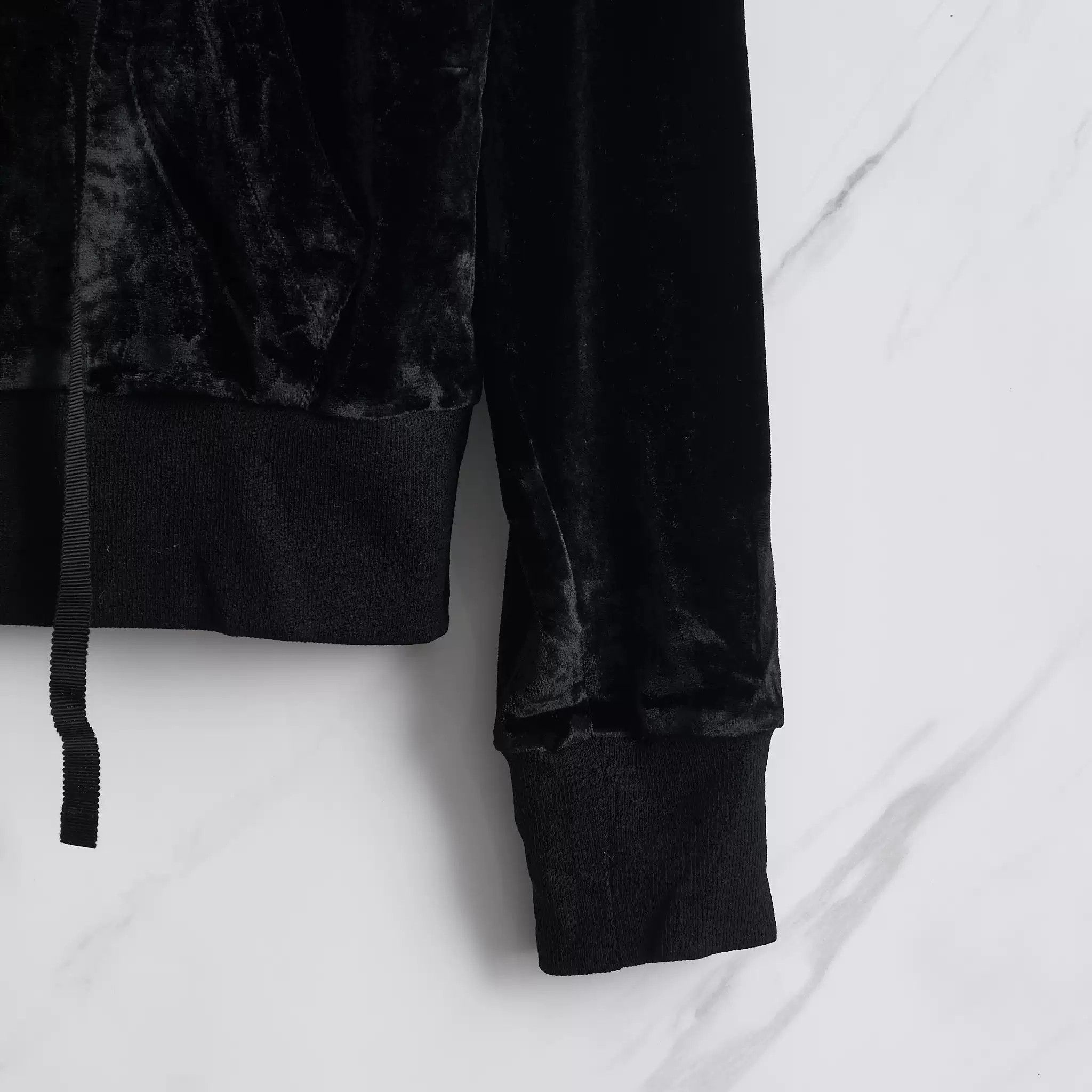 Unravel Project Authentic Unravel Project Women's Velvet Hoodie Size M / US 6-8 / IT 42-44 - 3 Thumbnail