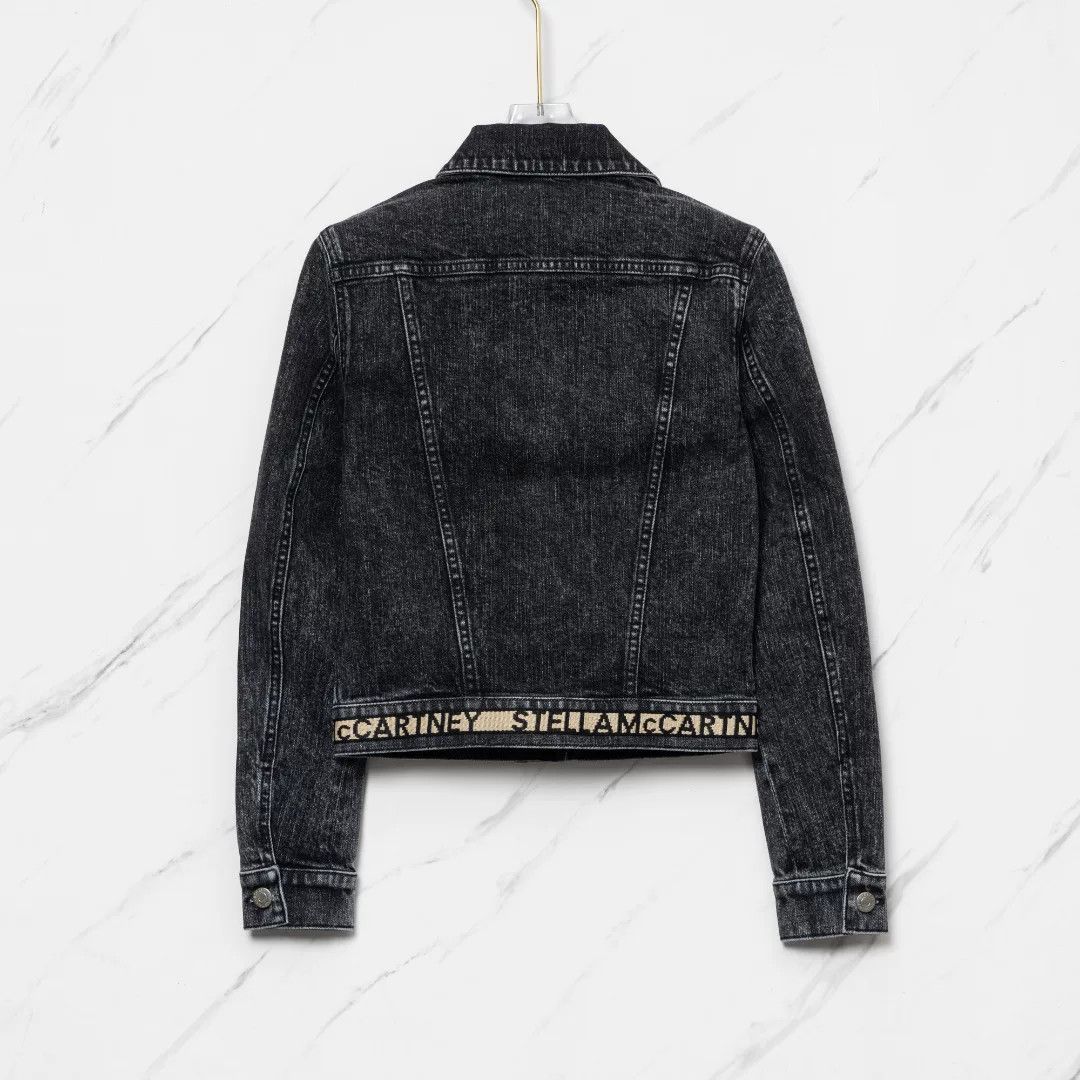 Stella McCartney Stella McCartney Women's Belted Denim Jacket Size M / US 6-8 / IT 42-44 - 4 Thumbnail