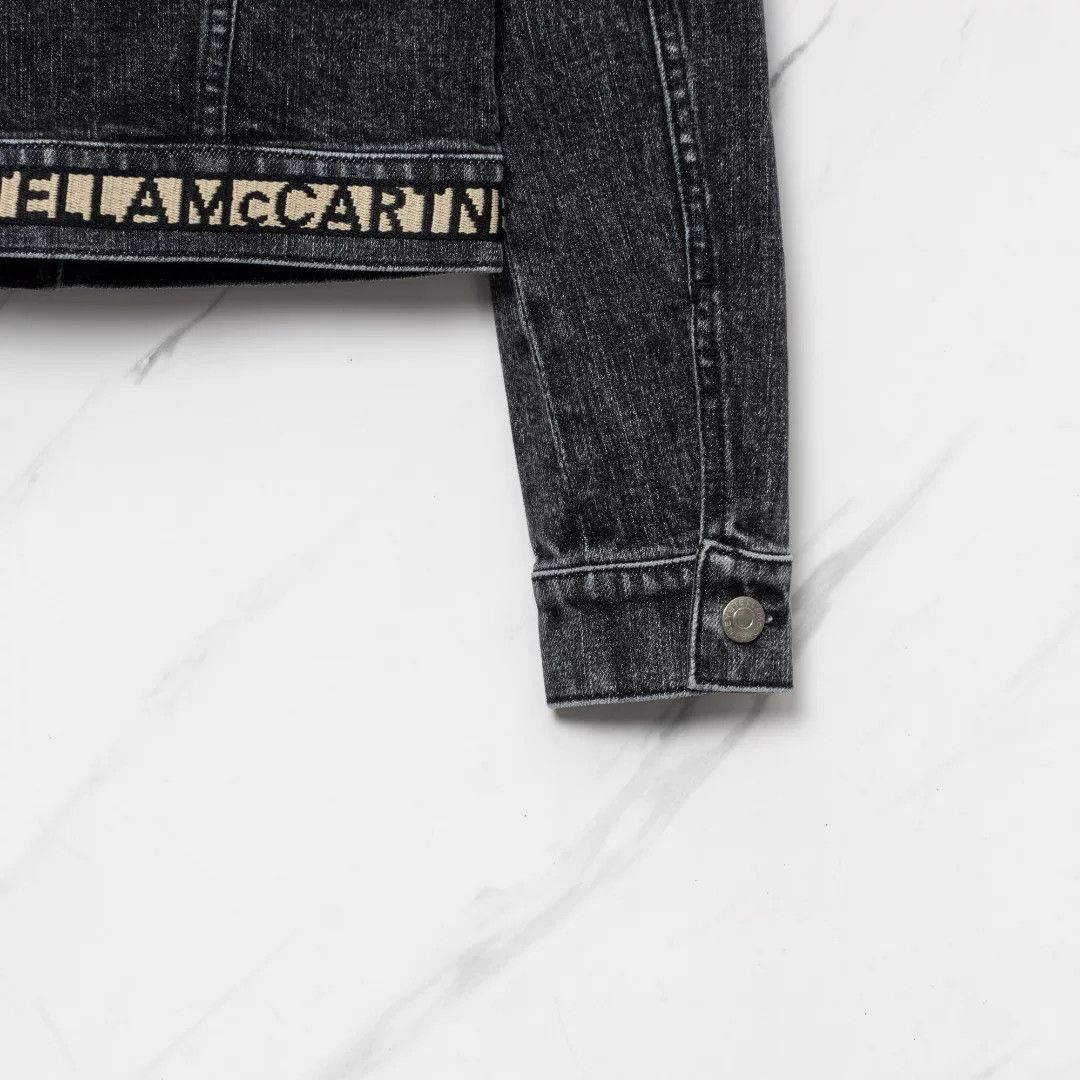 Stella McCartney Stella McCartney Women's Belted Denim Jacket Size M / US 6-8 / IT 42-44 - 5 Thumbnail