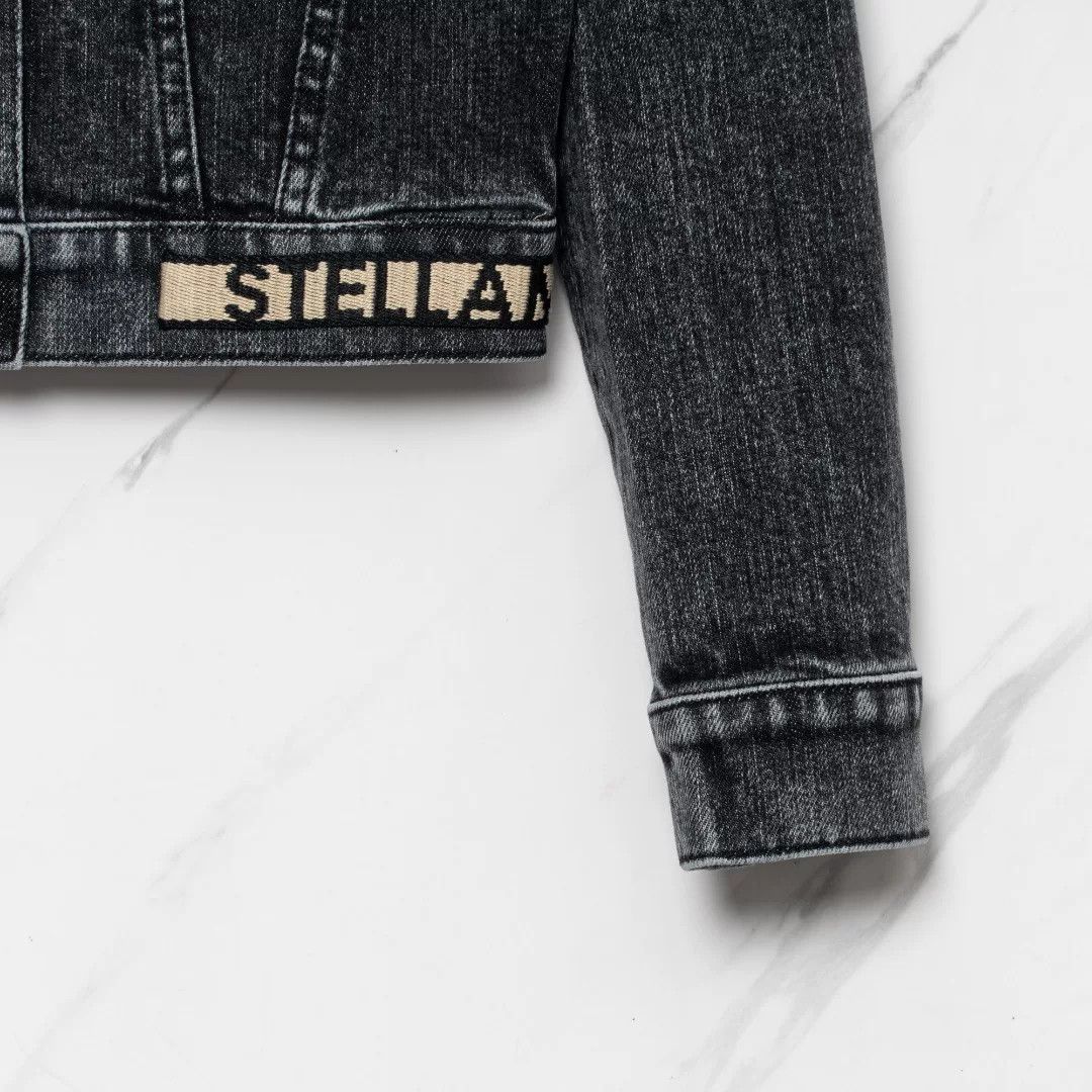 Stella McCartney Stella McCartney Women's Belted Denim Jacket Size M / US 6-8 / IT 42-44 - 3 Thumbnail