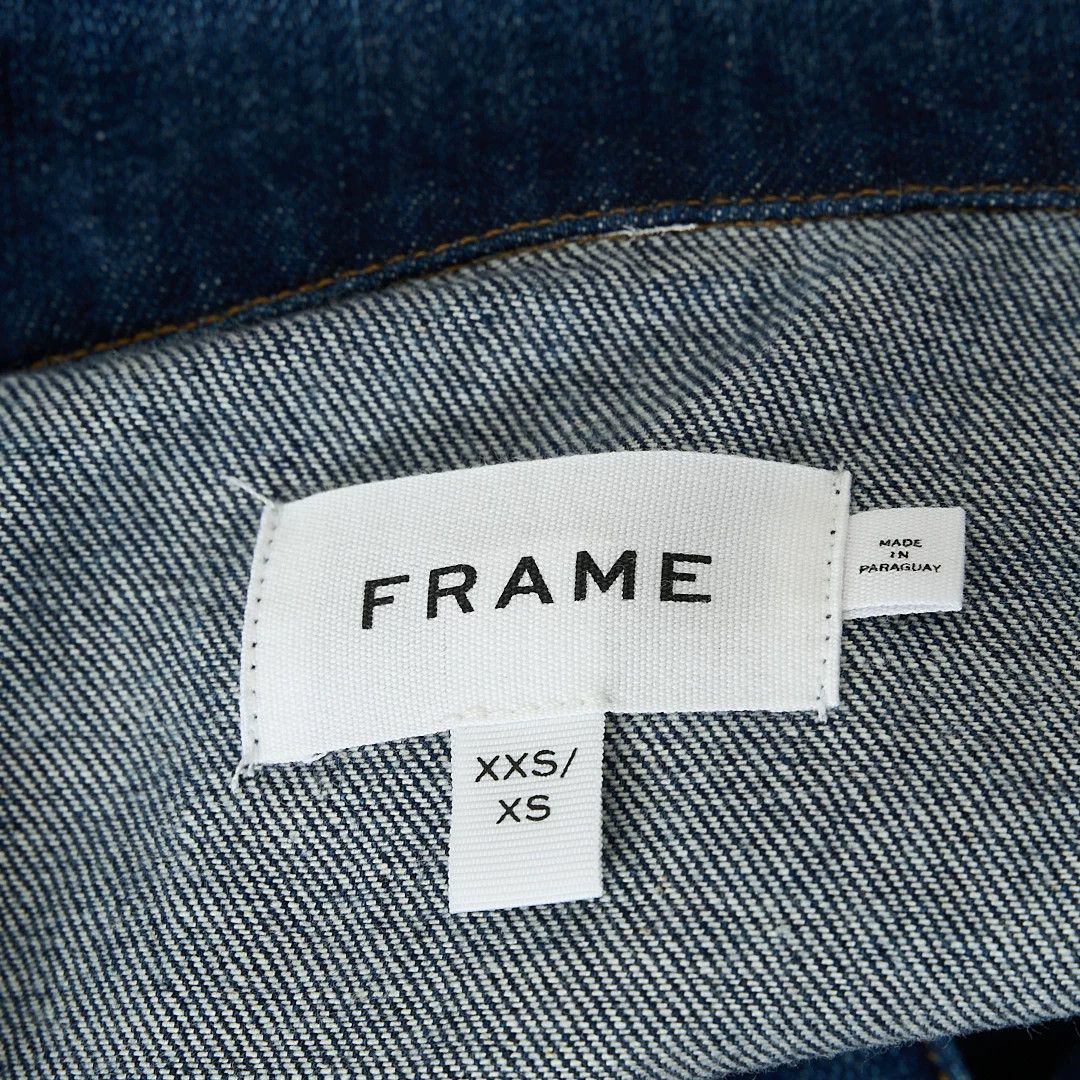 Frame Frame Women's Spliced Denim Jacket Size M / US 6-8 / IT 42-44 - 6 Thumbnail