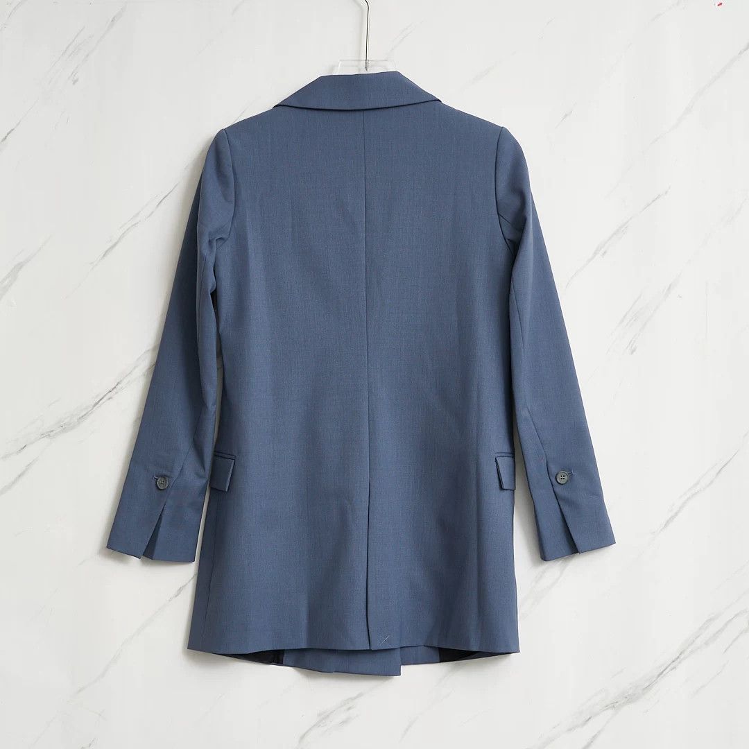 Holzweiler Holzweiler Women's Double-Breasted Solid Blazer Size M / US 6-8 / IT 42-44 - 5 Thumbnail