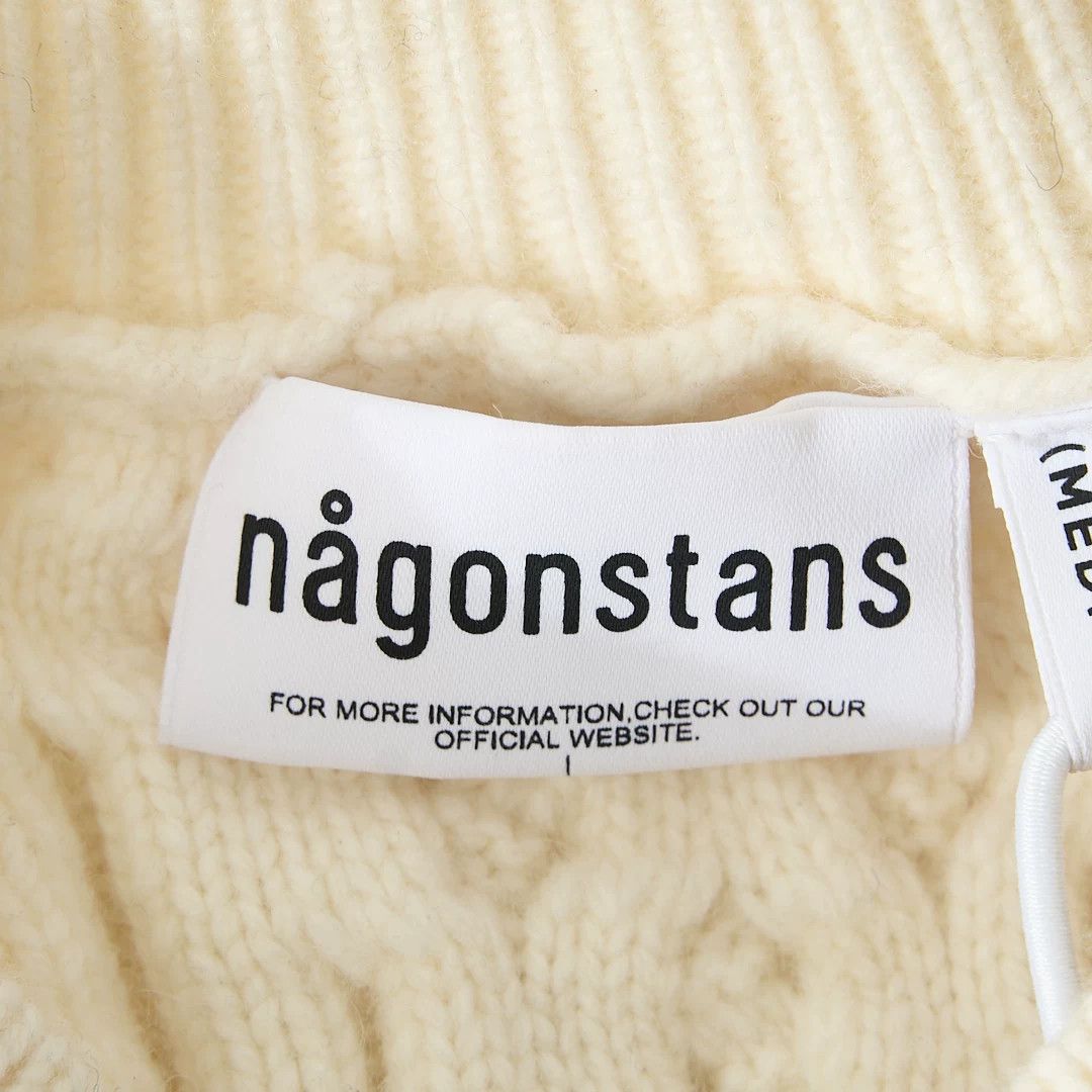 NANGA Nagonstans Women's Loose Cable Knit Sweater Size M / US 6-8 / IT 42-44 - 6 Thumbnail