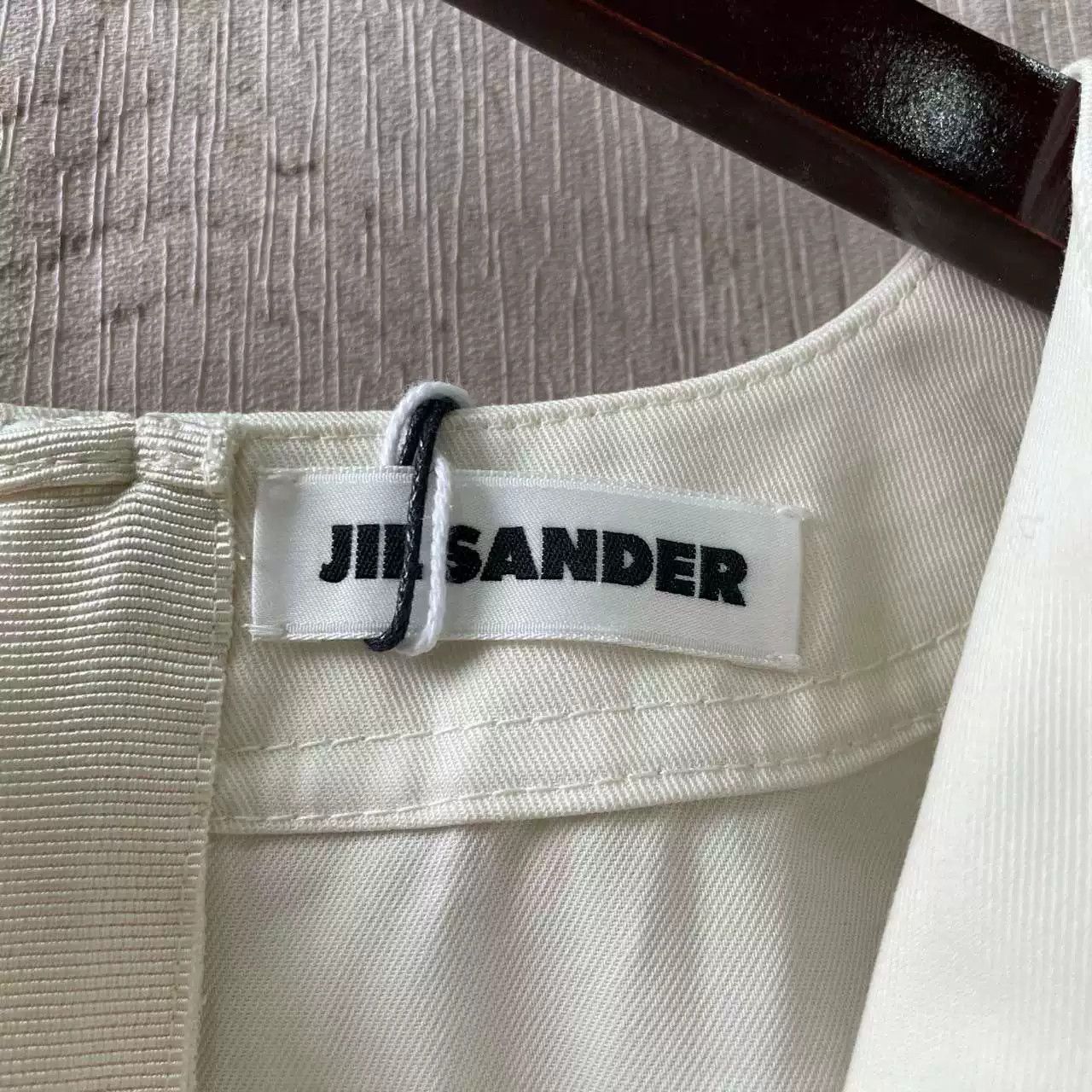 Jil Sander JIL Sander White Dress Size M / US 6-8 / IT 42-44 - 3 Thumbnail
