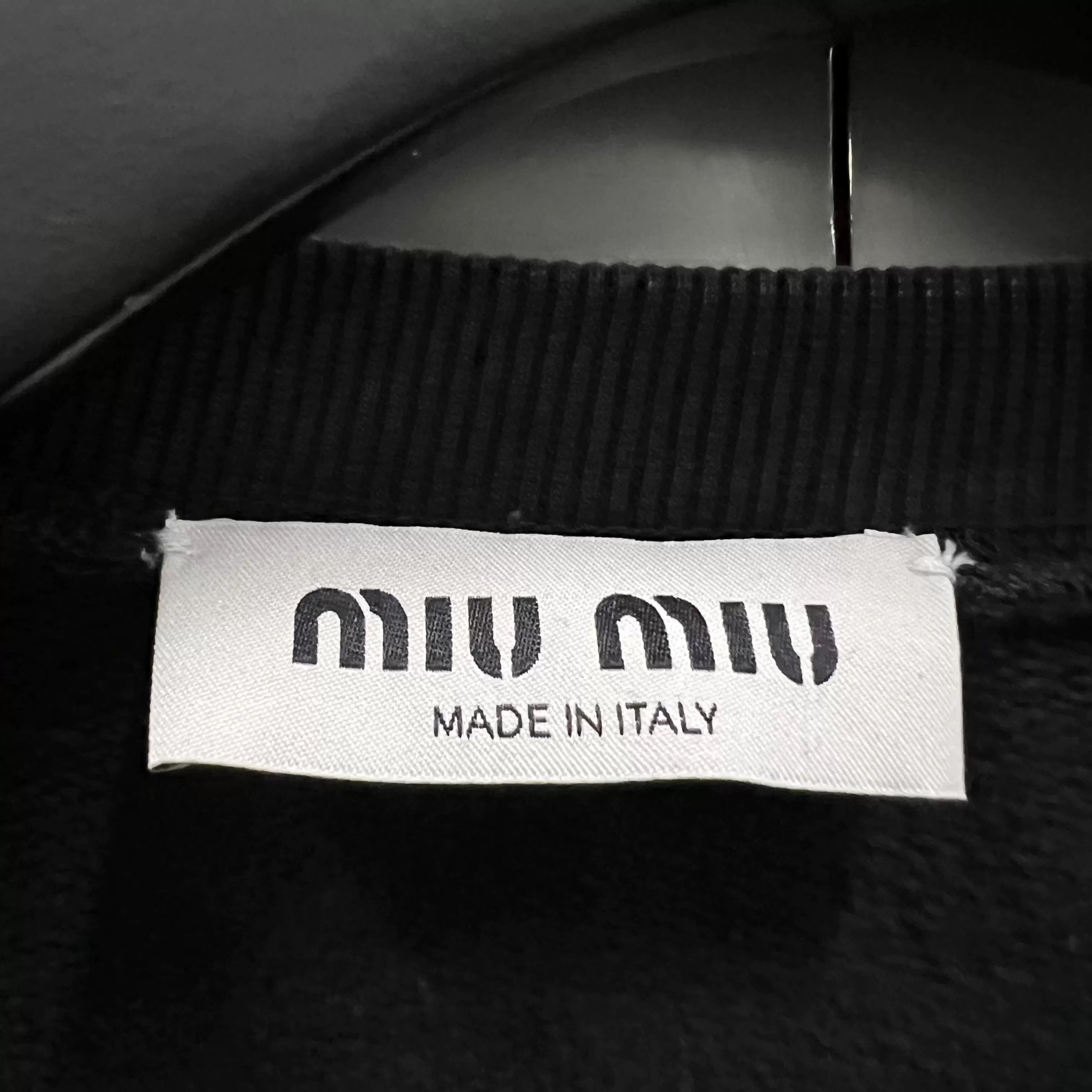 Miu Miu Miu Miu 2022 Runway Dyed 3D Embroidery Sweatshirt Size M / US 6-8 / IT 42-44 - 2 Thumbnail