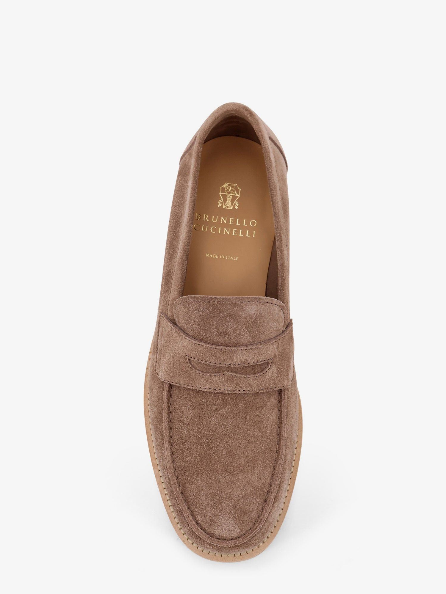 Brunello Cucinelli Suede Loafers Size US 11 / EU 44 - 5 Thumbnail