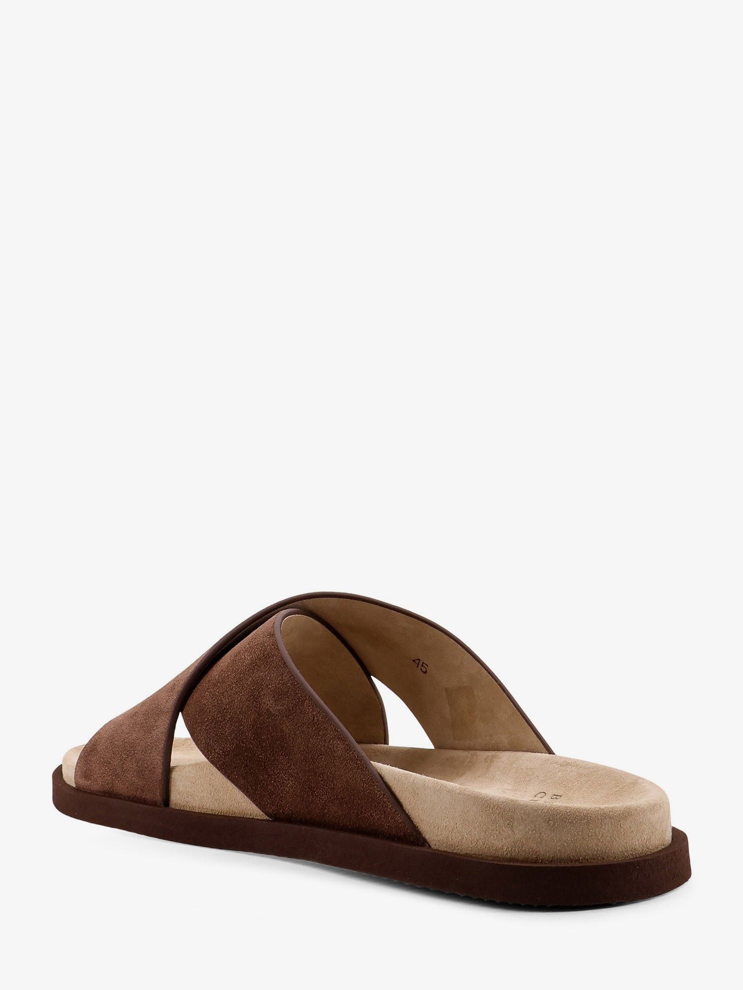 Brunello Cucinelli Low Suede Sandals Size US 7 / EU 40 - 3 Thumbnail