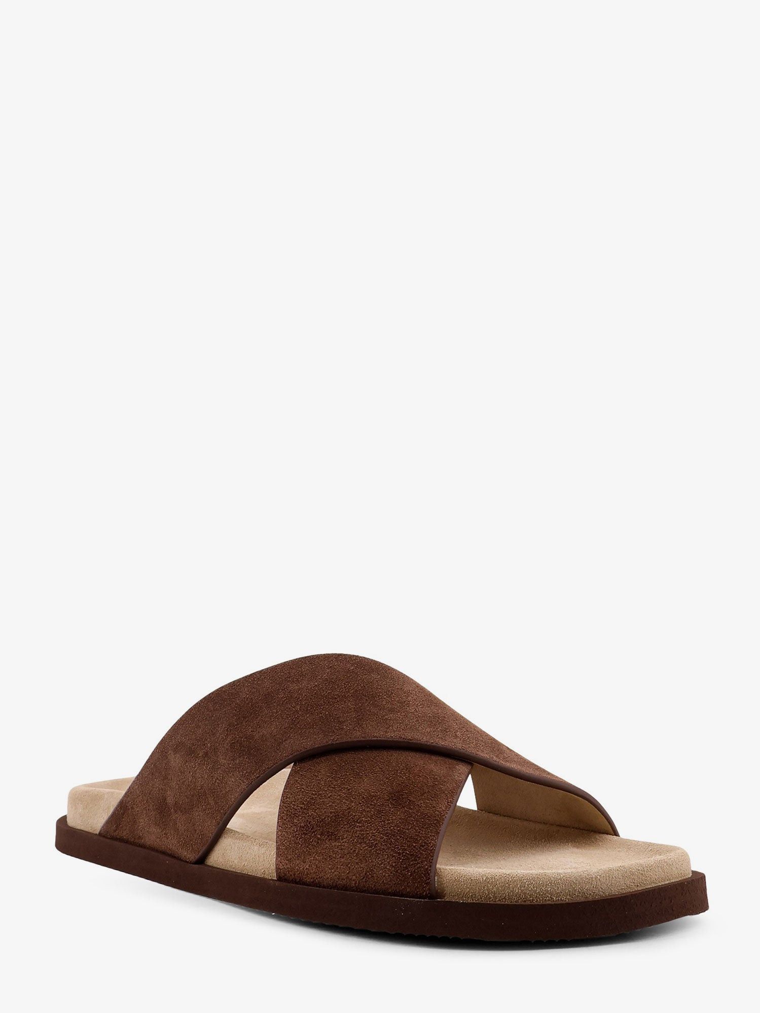 Brunello Cucinelli Low Suede Sandals Size US 8 / EU 41 - 2 Thumbnail