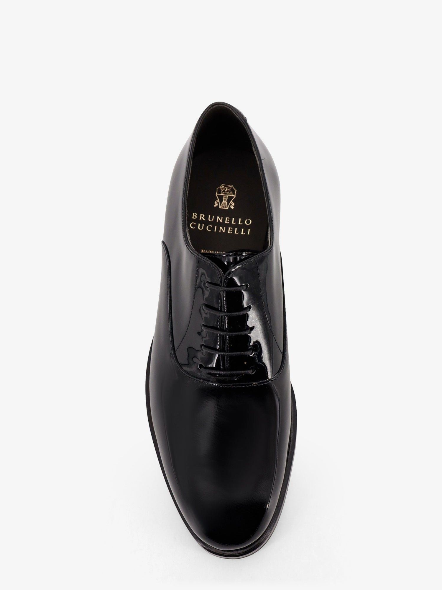 Brunello Cucinelli Oxford Patent Leather Lace-Up Size US 9 / EU 42 - 5 Thumbnail