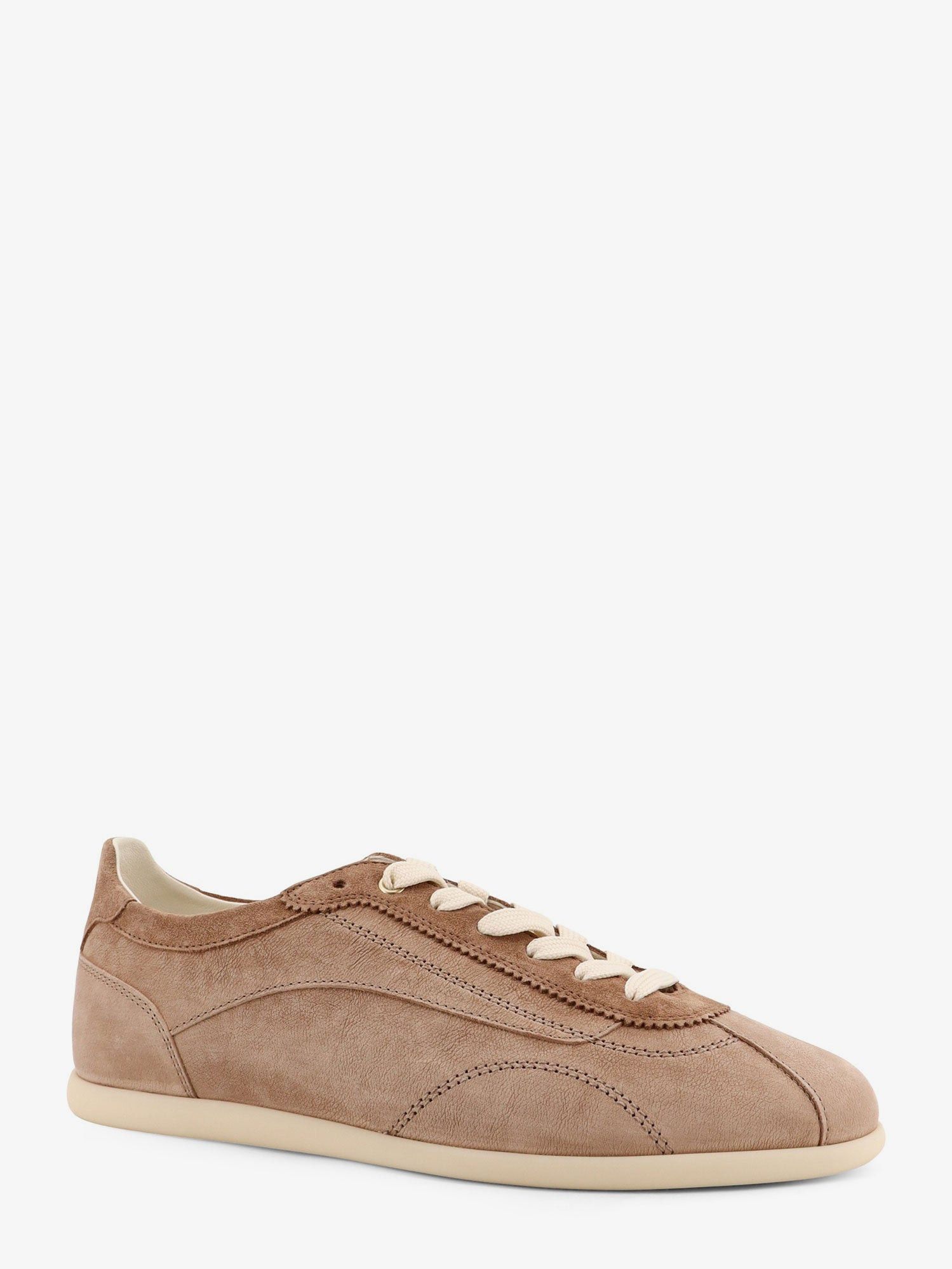 Brunello Cucinelli Leather Sneakers With Stitching Detail Size US 9 / EU 42 - 2 Thumbnail