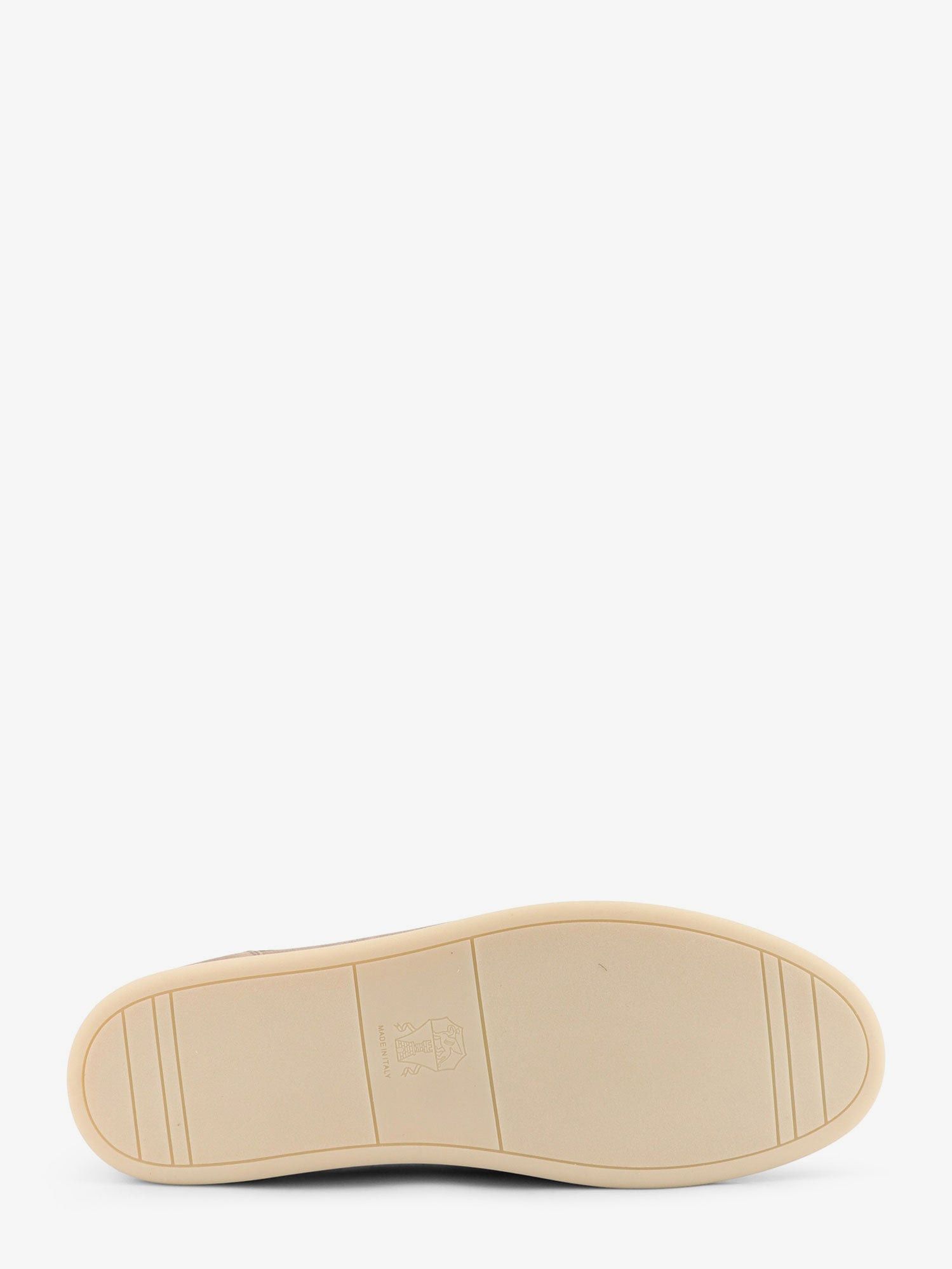 Brunello Cucinelli Leather Sneakers With Stitching Detail Size US 9 / EU 42 - 4 Thumbnail