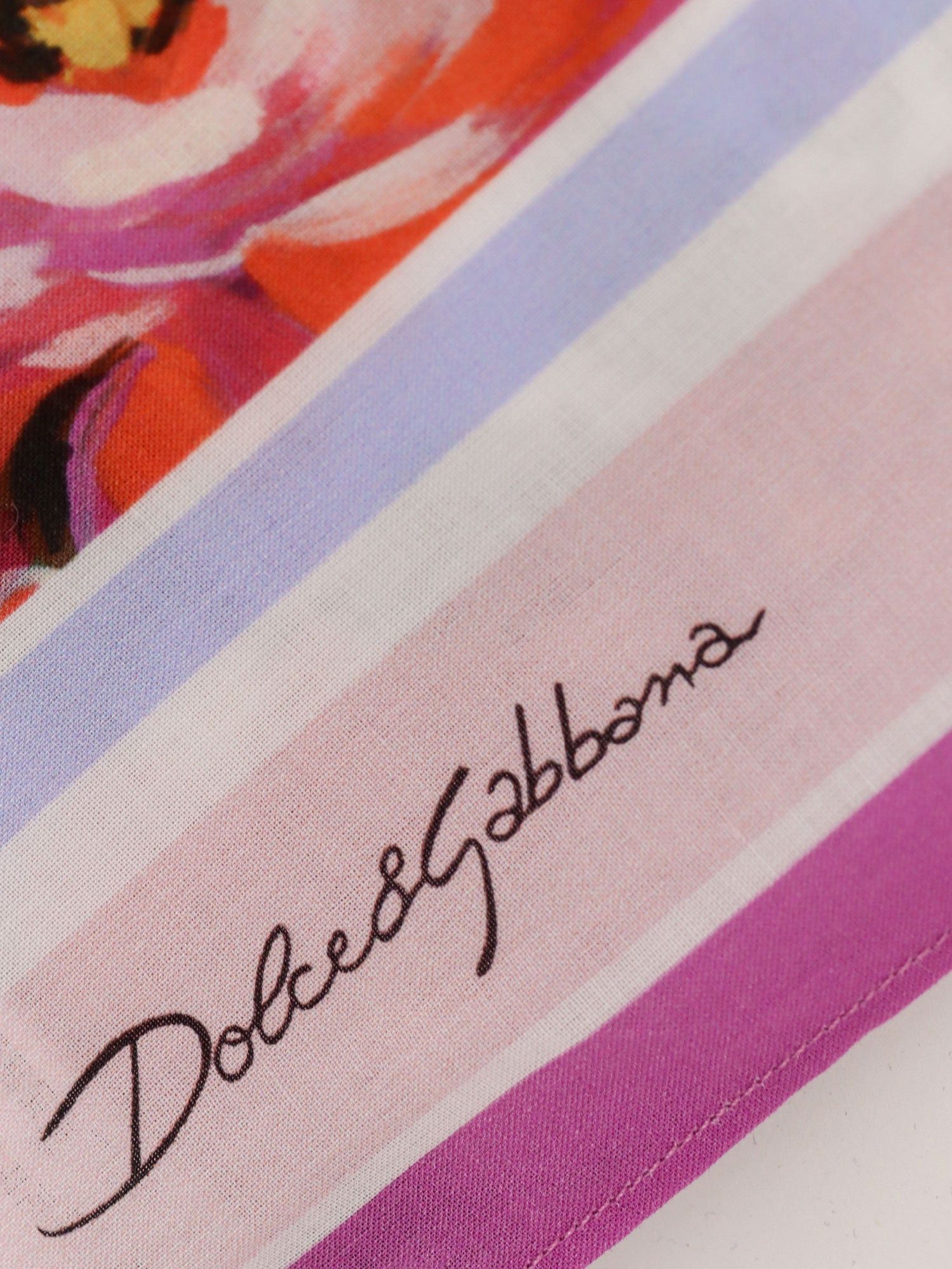 Dolce & Gabbana Cotton Beach Wrap With Floral Print Size M / US 6-8 / IT 42-44 - 3 Thumbnail