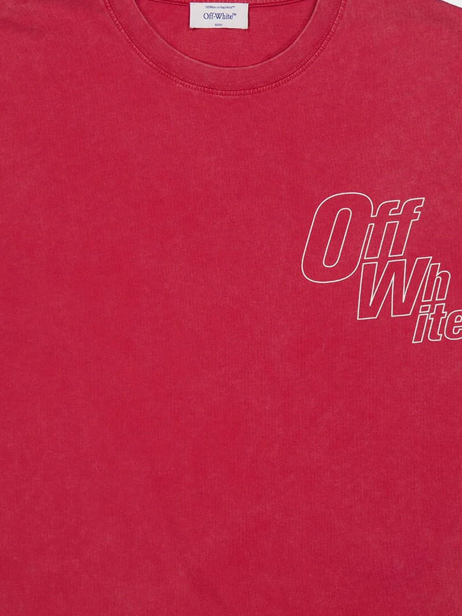 Off-White Cotton T-Shirt Size US M / EU 48-50 / 2 - 3 Thumbnail