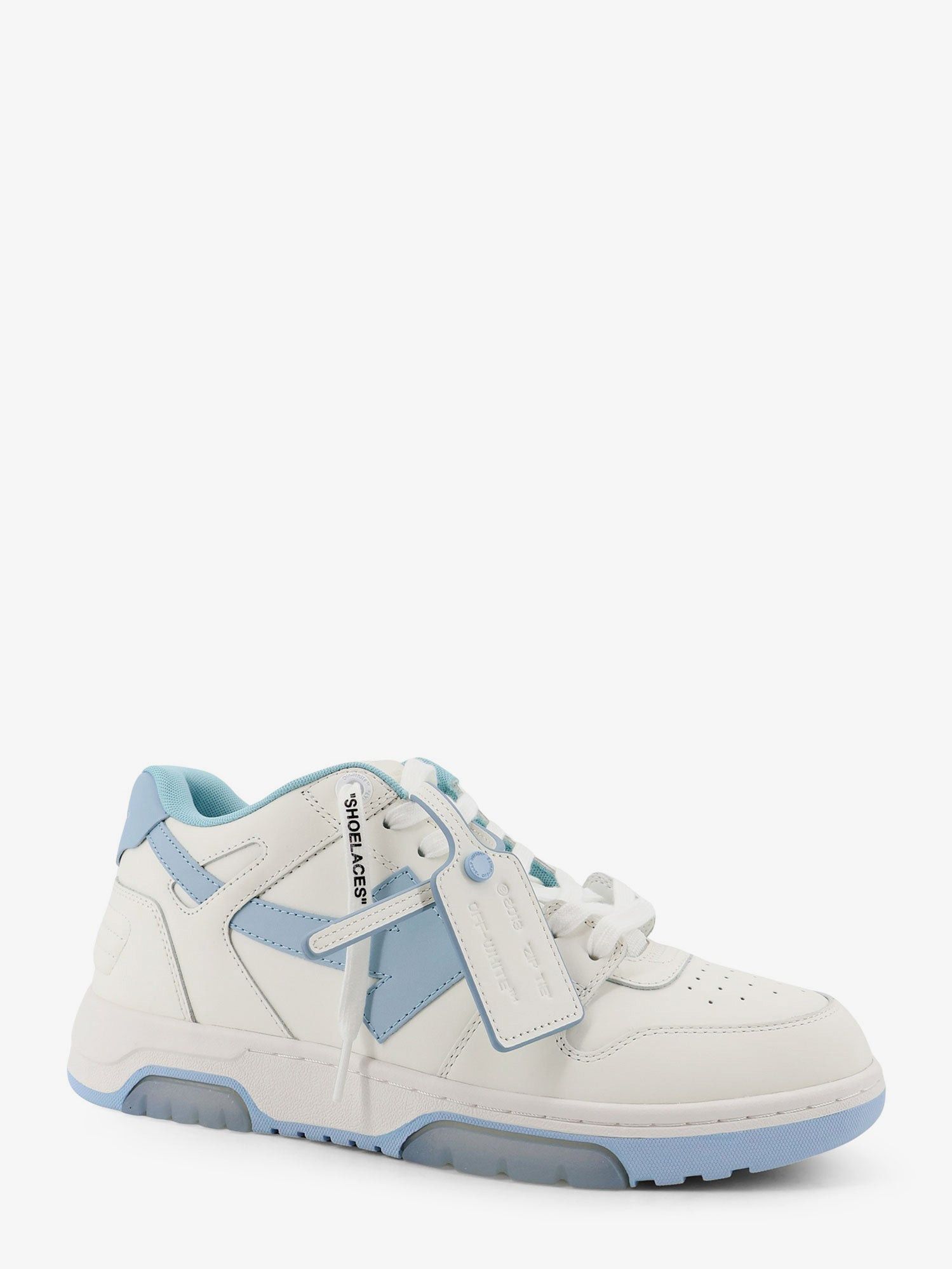 Off-White Out Of Office Leather Sneakers With Iconic Logo On The Side Size US 6 / EU 39 - 2 Thumbnail