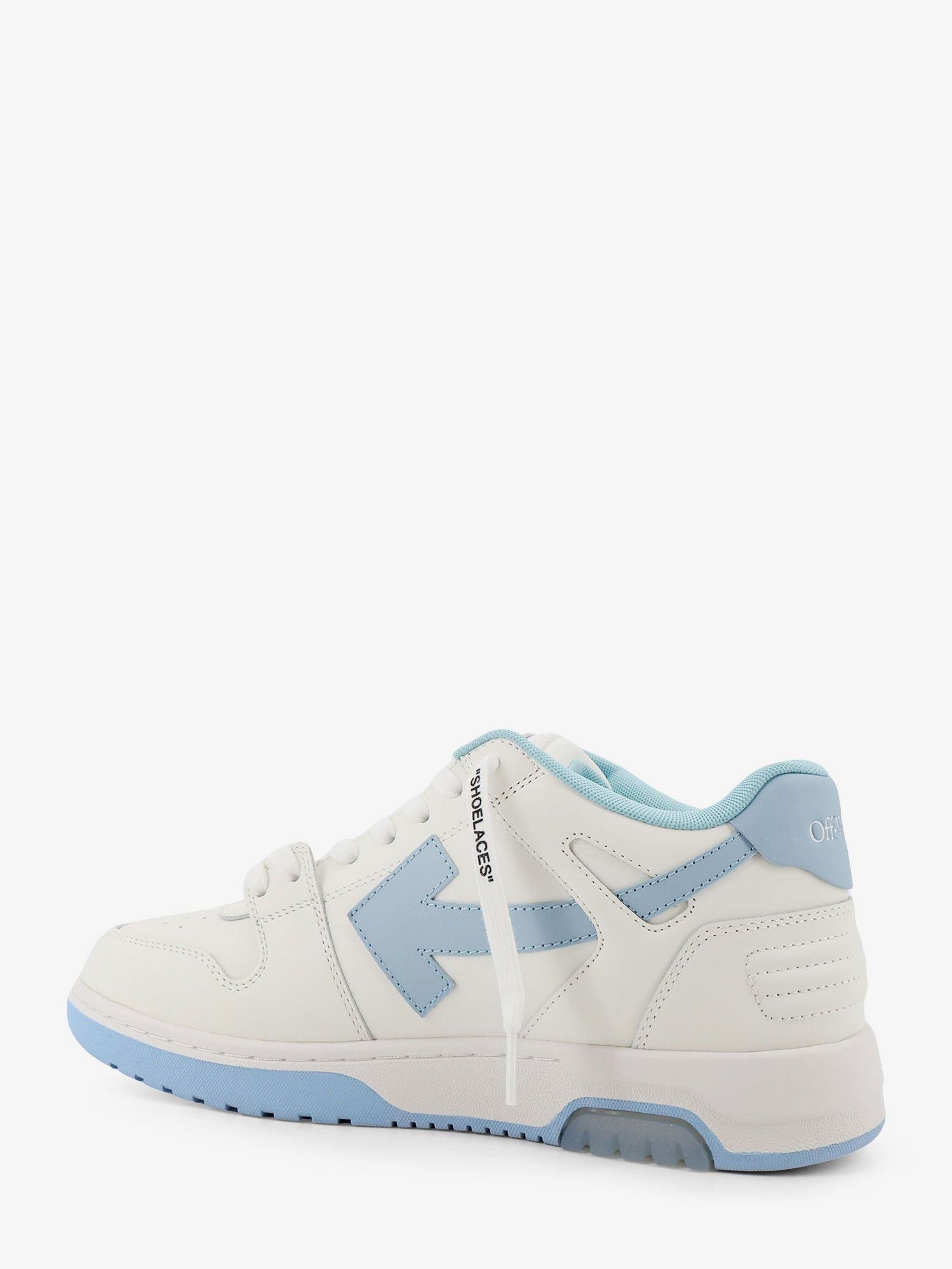 Off-White Out Of Office Leather Sneakers With Iconic Logo On The Side Size US 6 / EU 39 - 3 Thumbnail